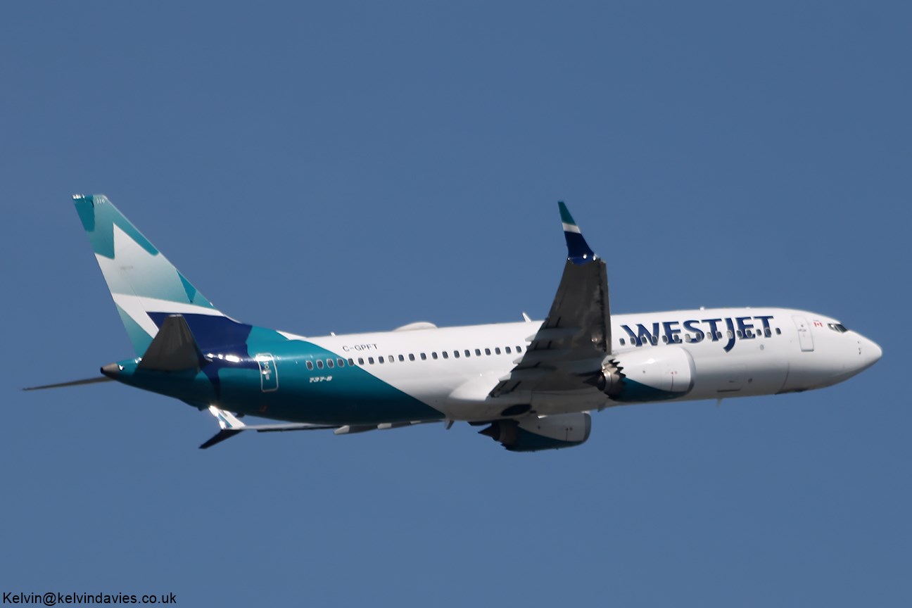WestJet 737MAX C-GPFT