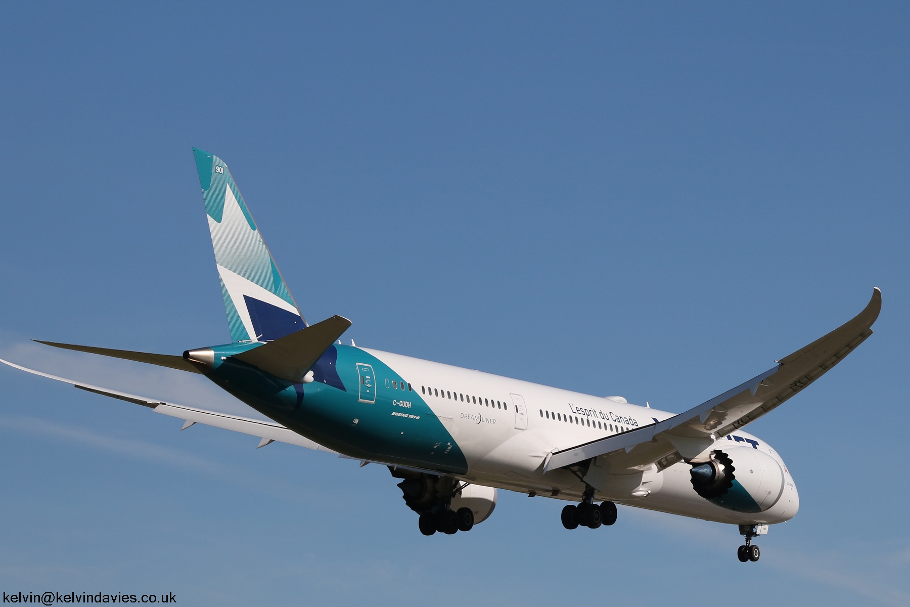 Westjet 787 C-GUDH
