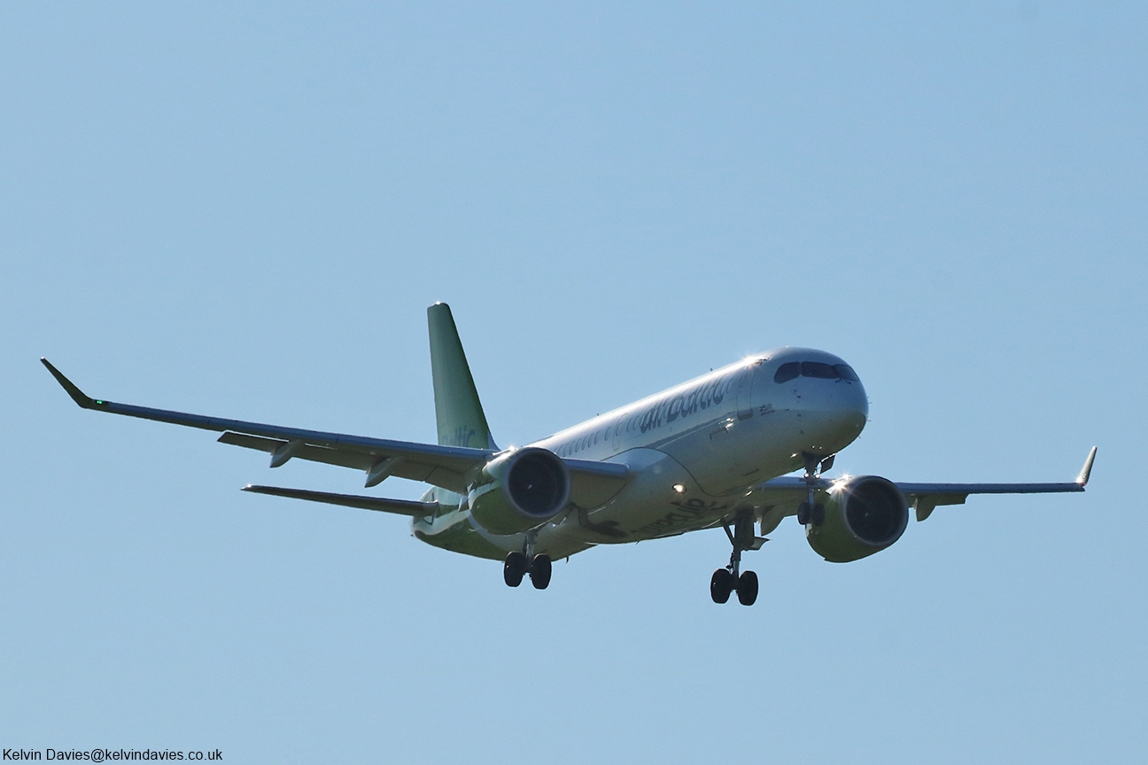 Air Baltic A220 YL-ABP