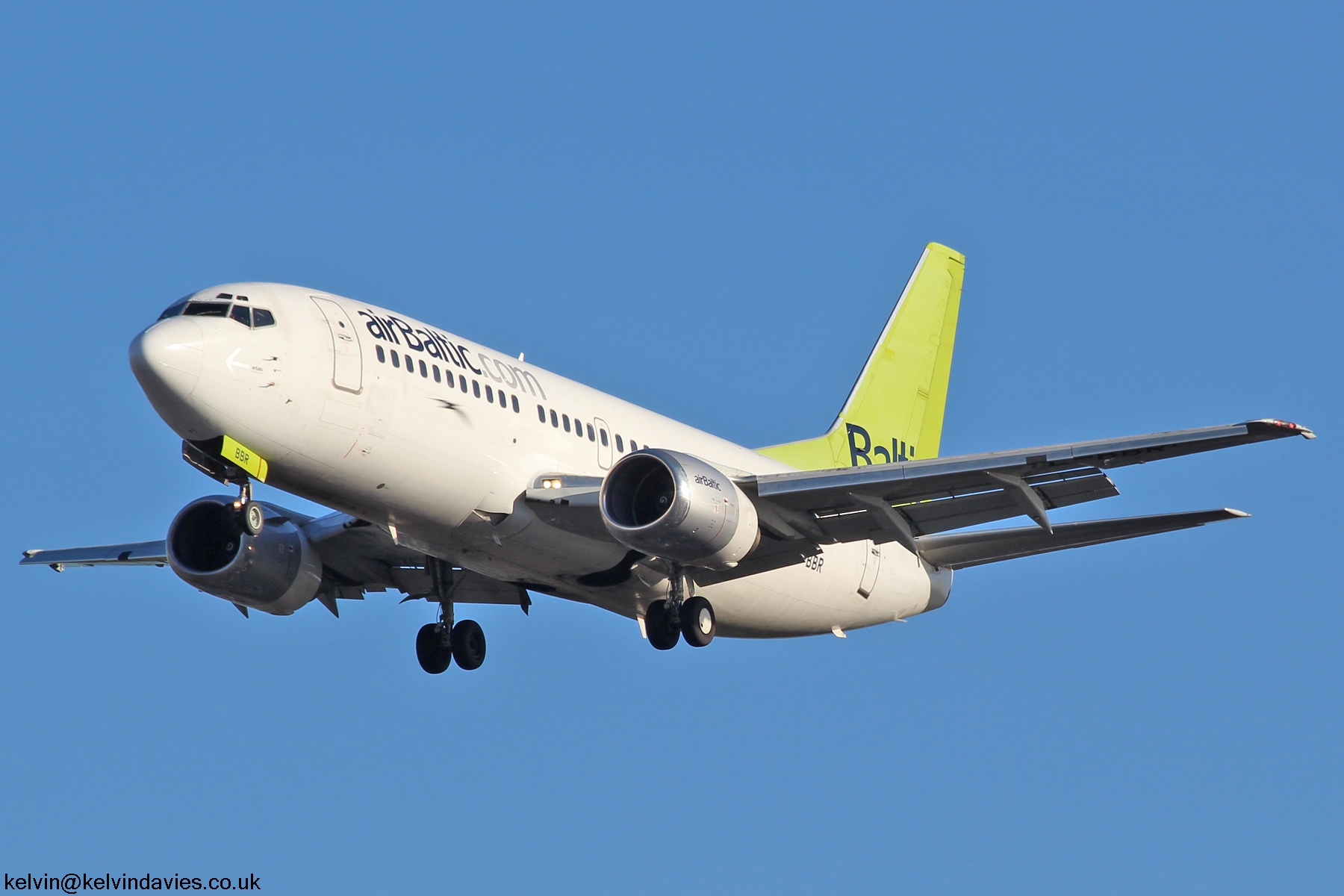 Air Baltic 737 YL-BBR