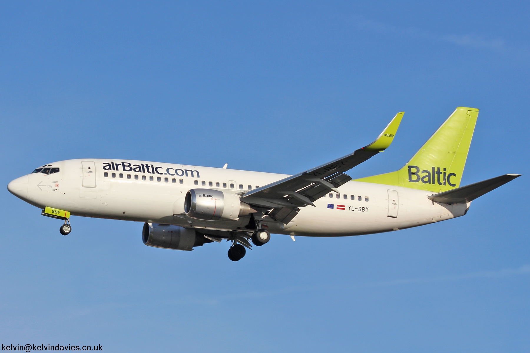 Air Baltic 737 YL-BBY