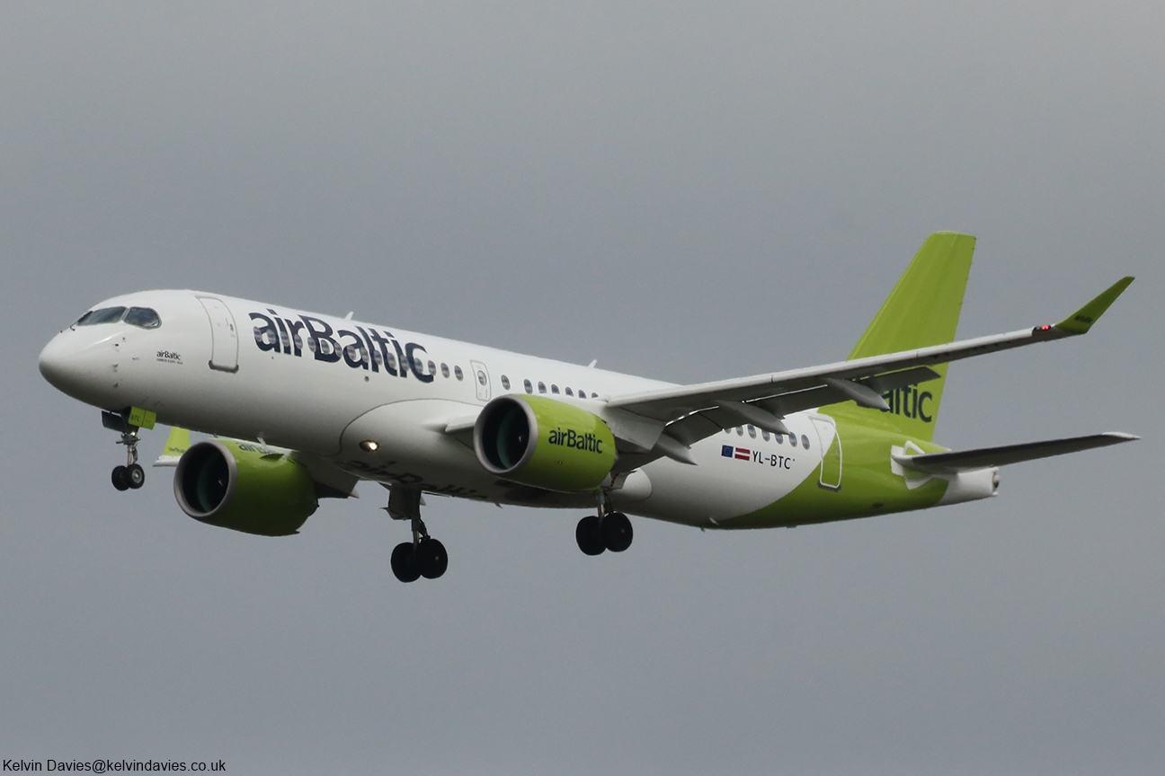 Air Baltic A220 YL-BTC