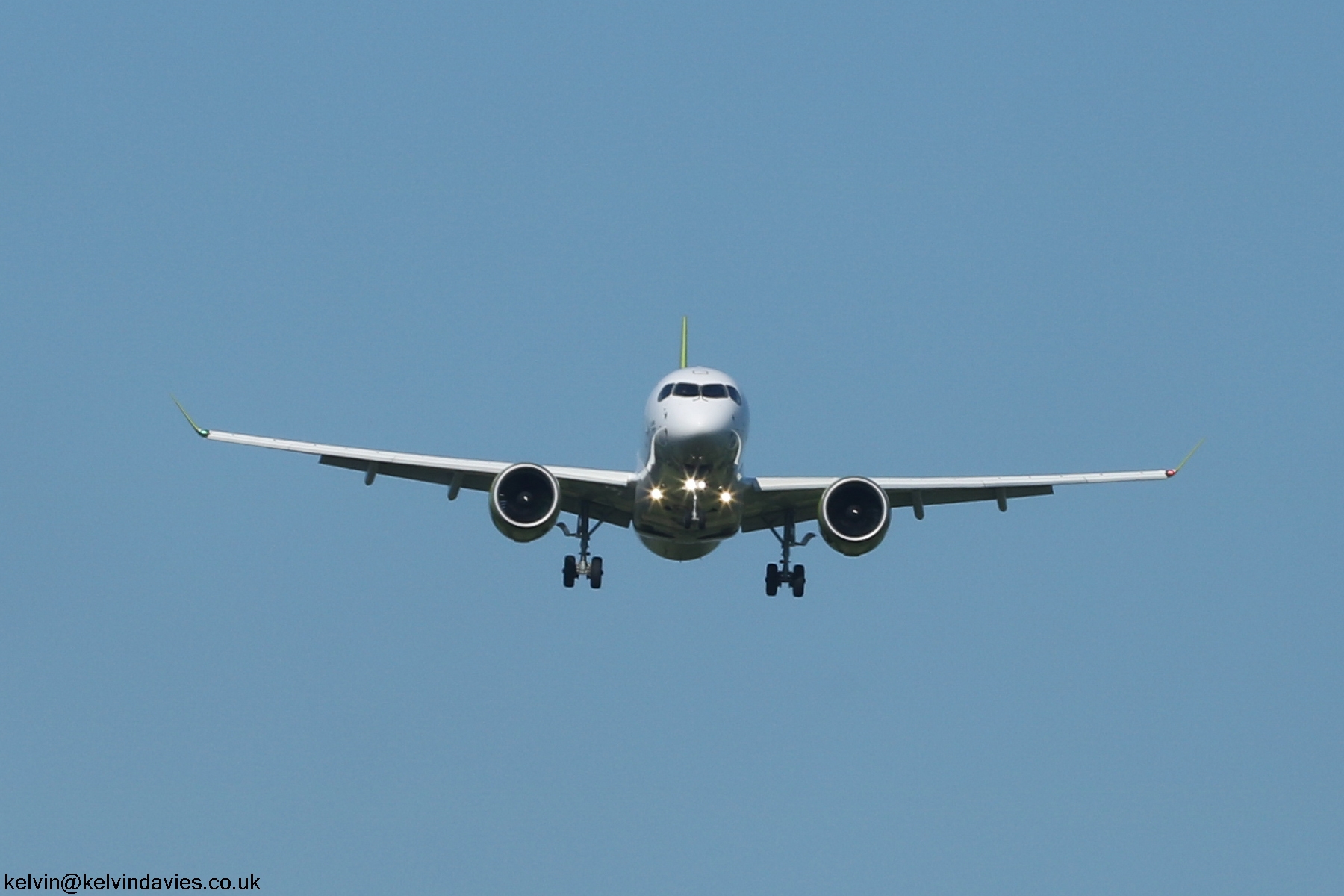 Air Baltic Bombardier C300 YL-CSC