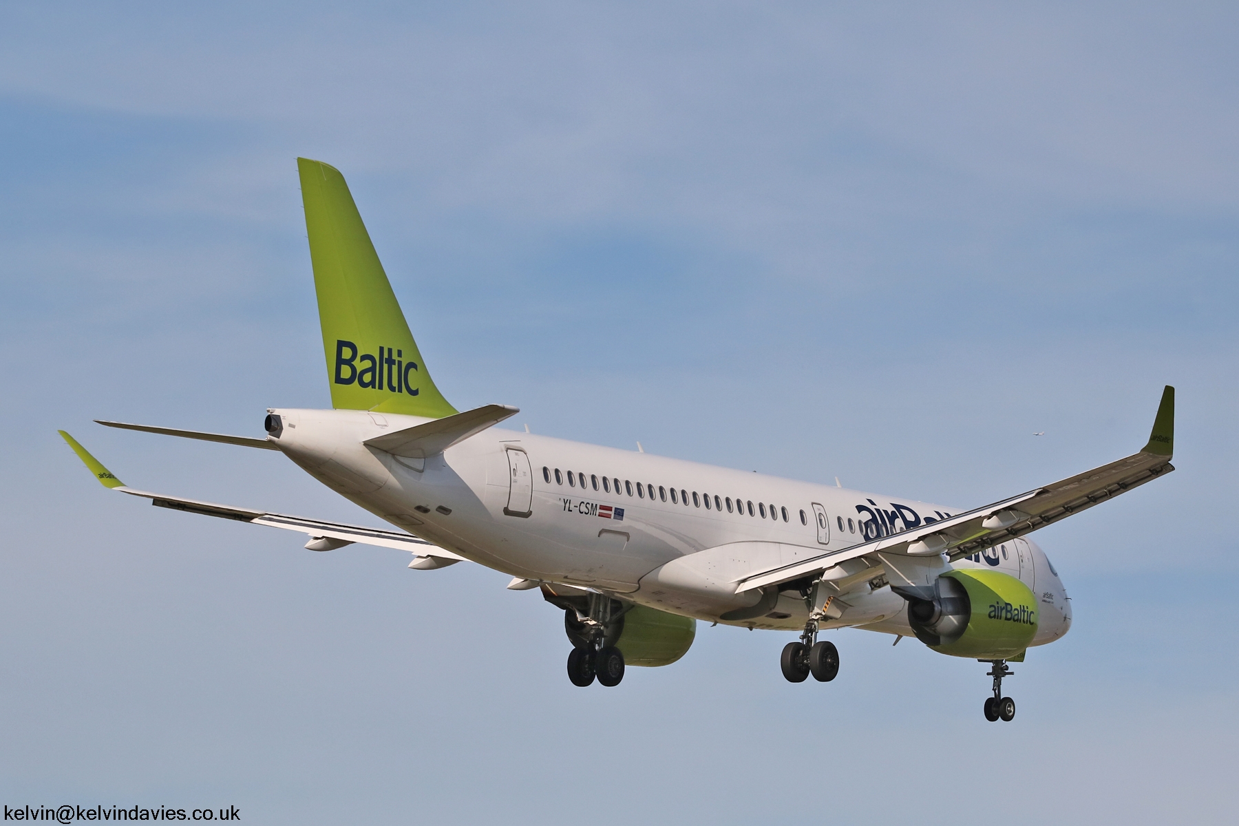 Air Baltic A220 YL-CSM
