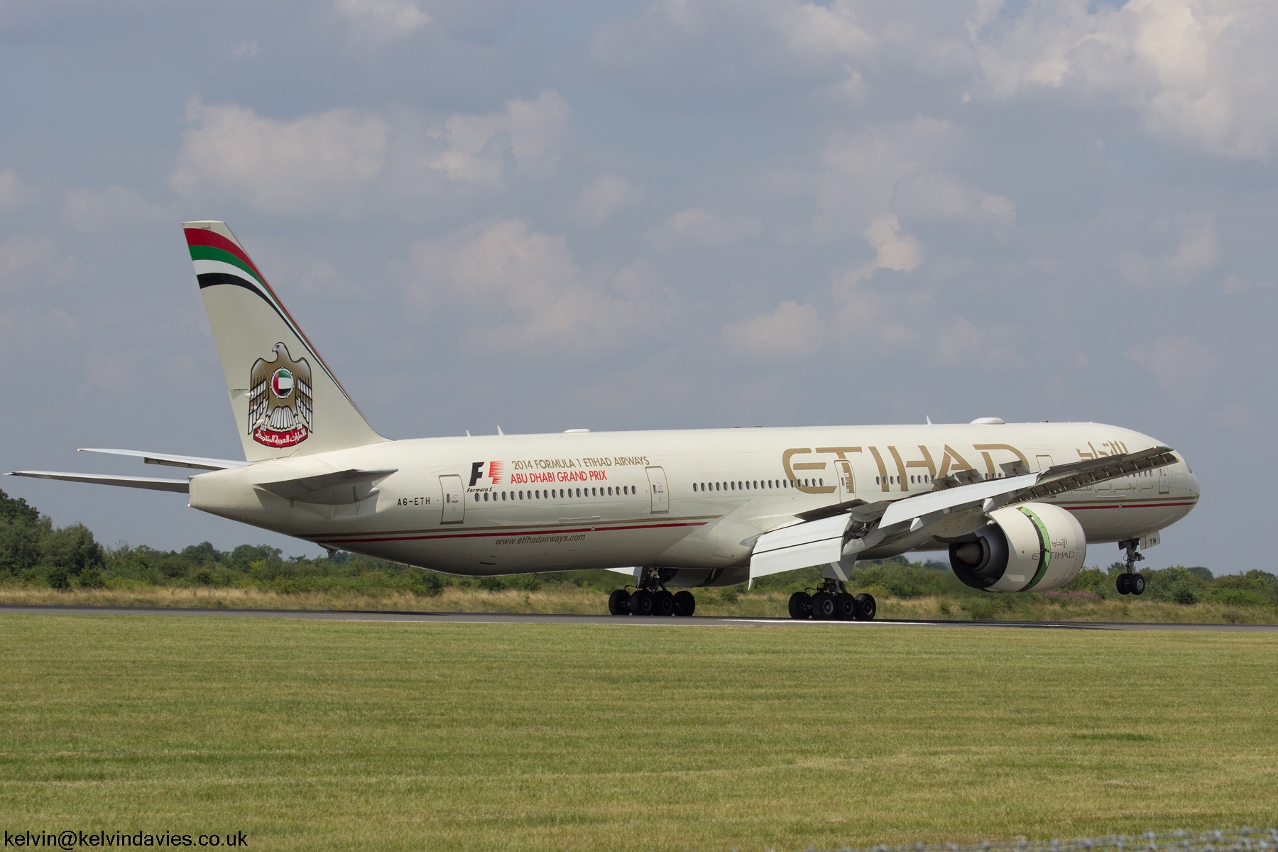 Etihad Abu Dhabi F1 A6-ETH