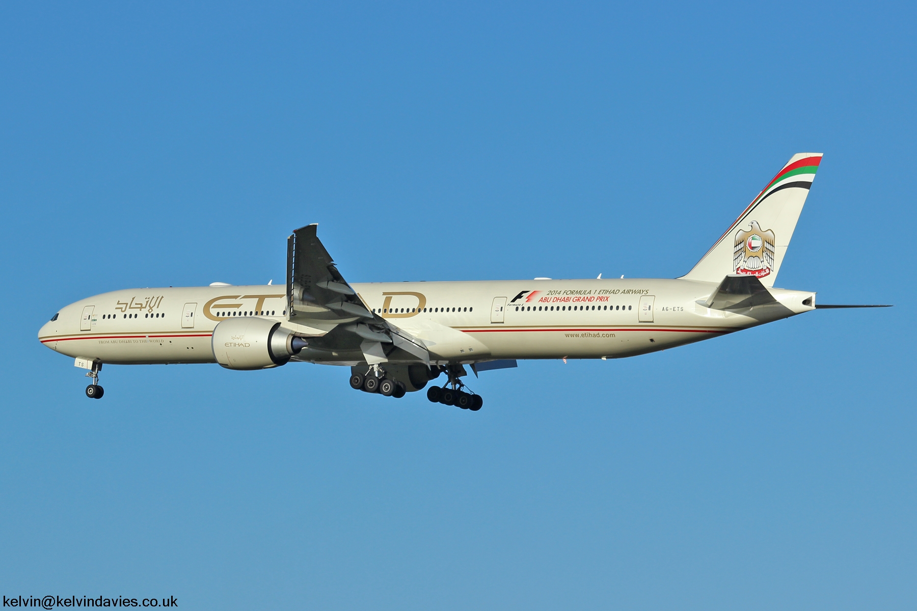 Etihad Abu Dhabi F1 A6-ETS