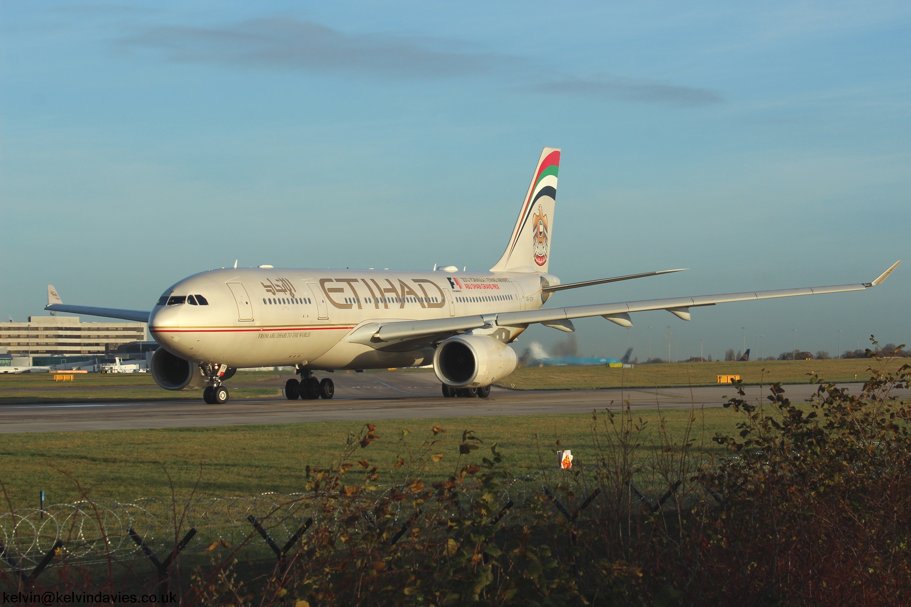 Etihad Abu Dhabi F1 A6-EYP