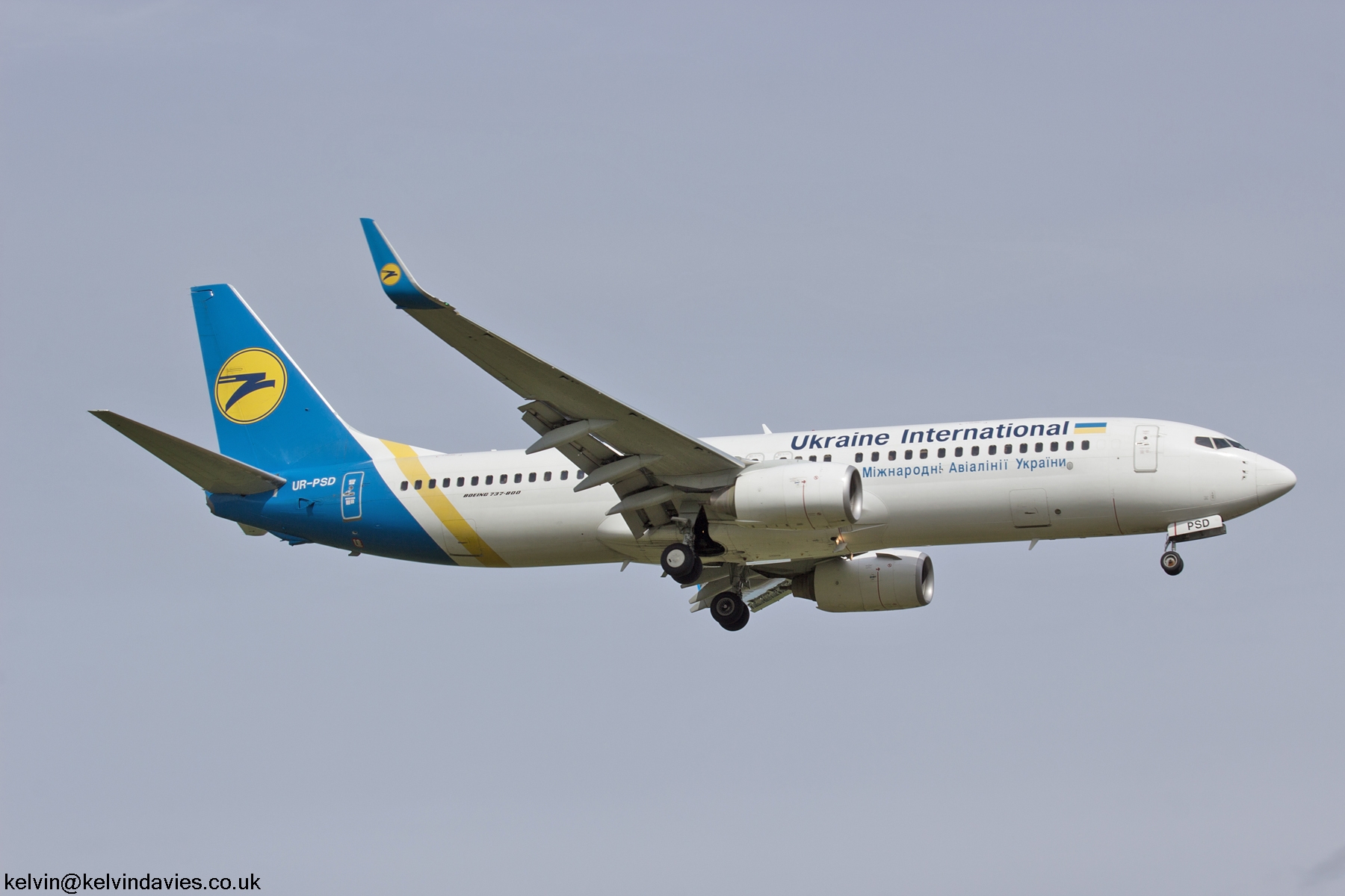 Ukraine International 737 UR-PSD