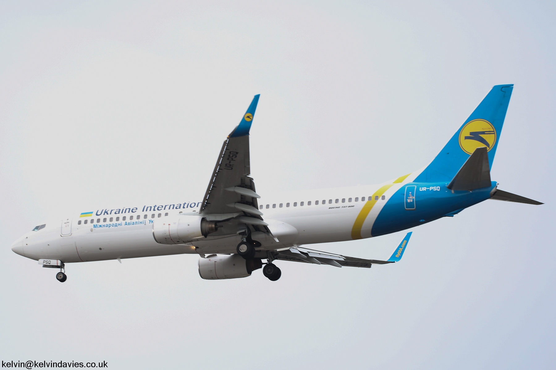 Ukraine International 737 UR-PSQ