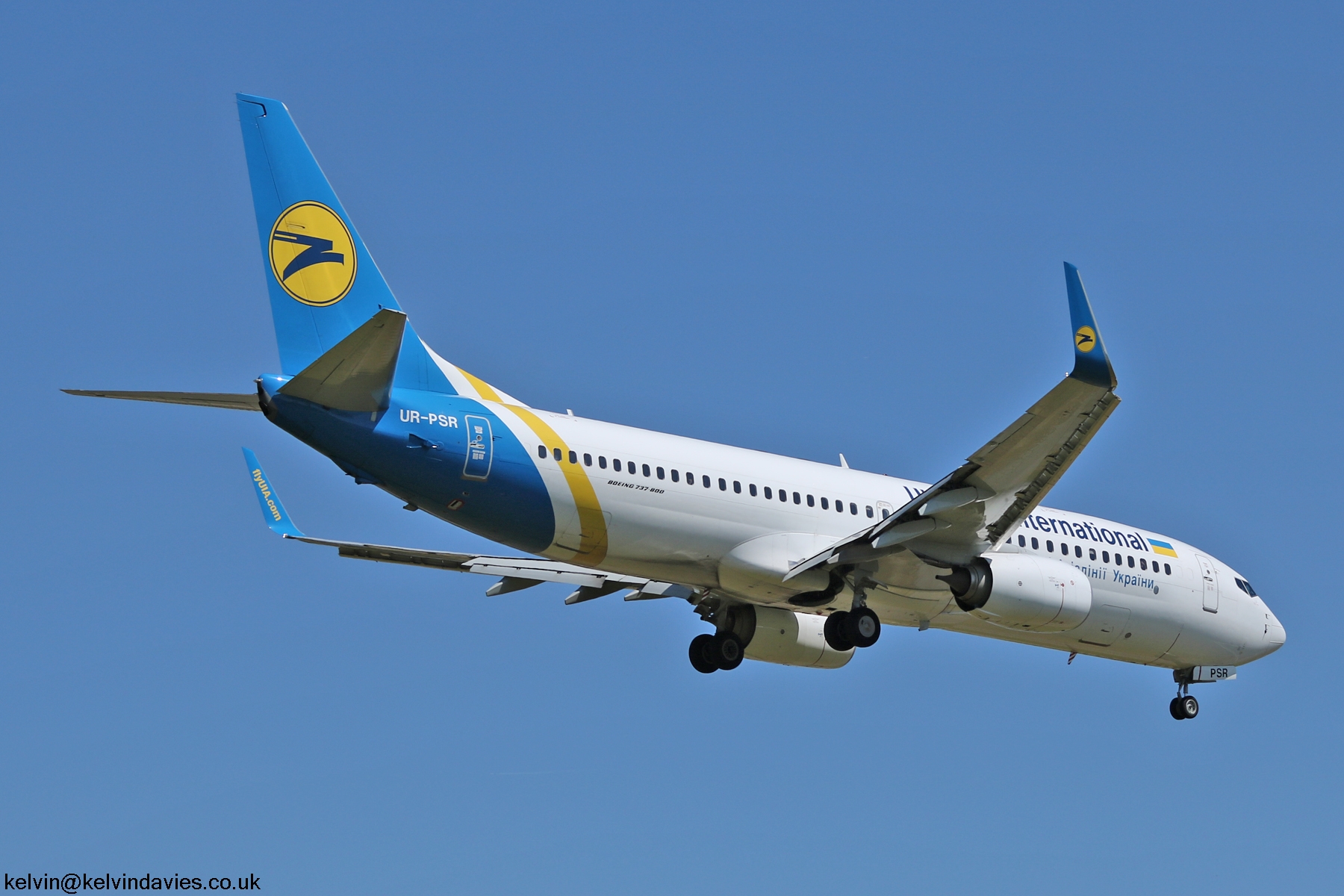 Ukraine International 737 UR-PSR