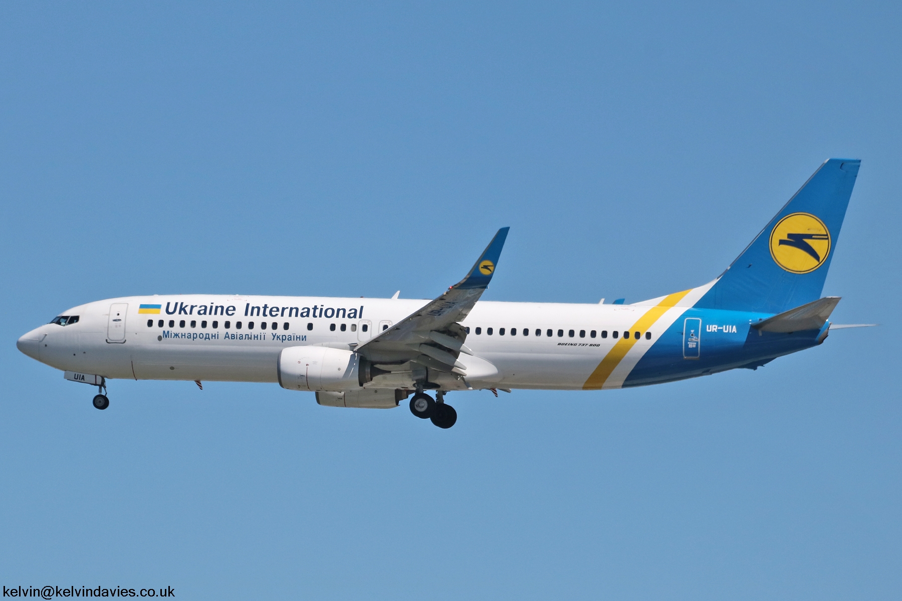 Ukraine International 737 UR-UIA