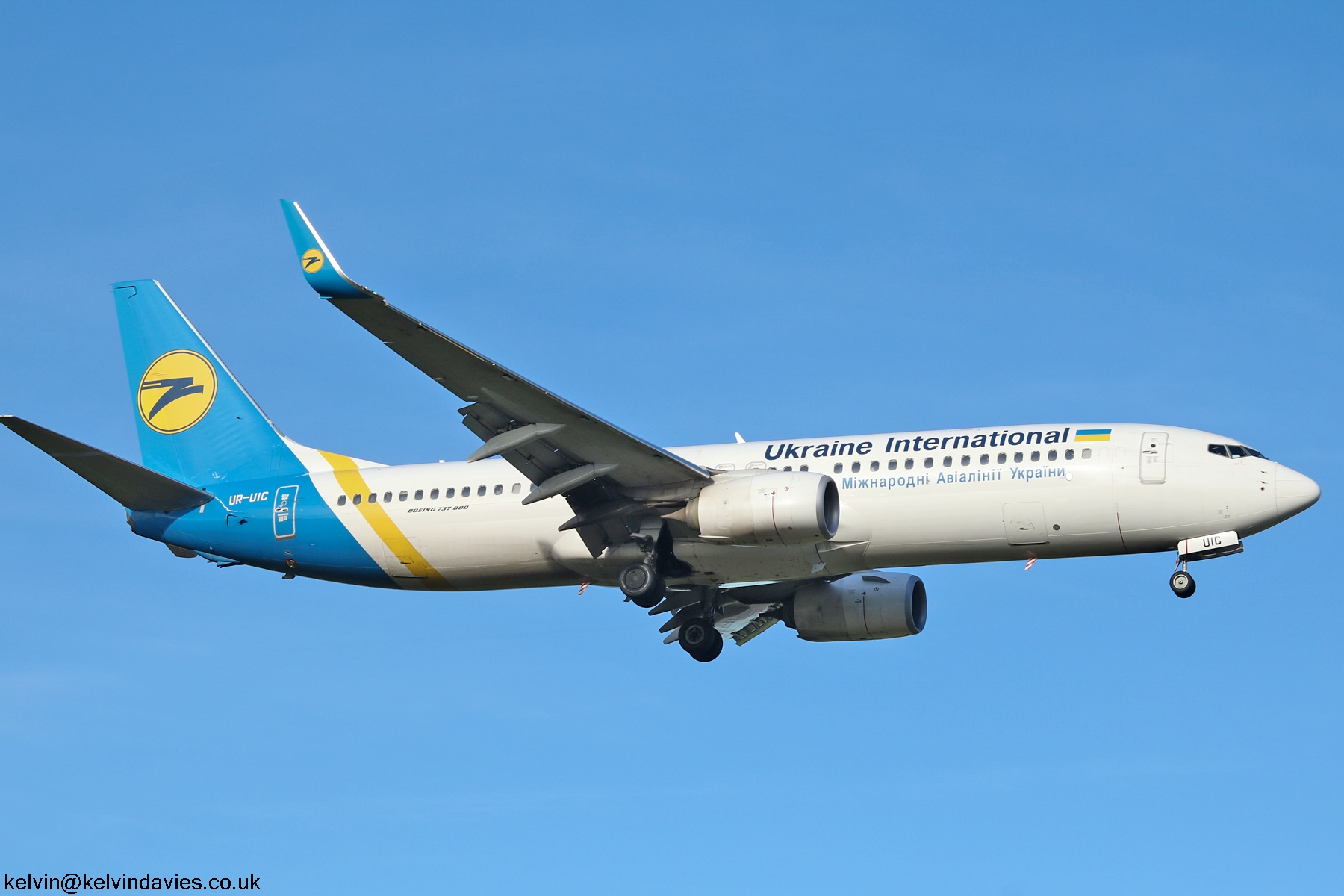 Ukraine International 737 UR-UIC