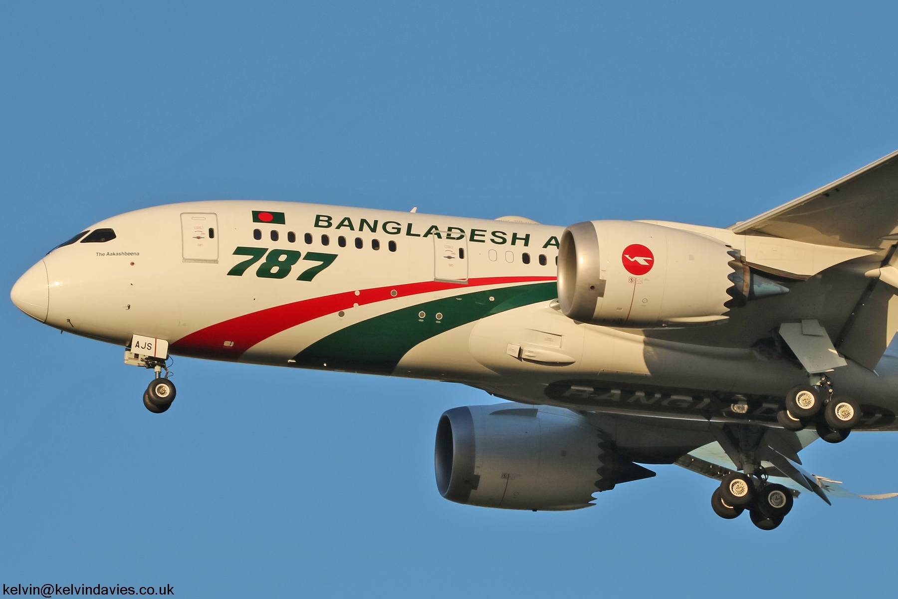 Biman Bangladesh Airlines 787 S2-AJS