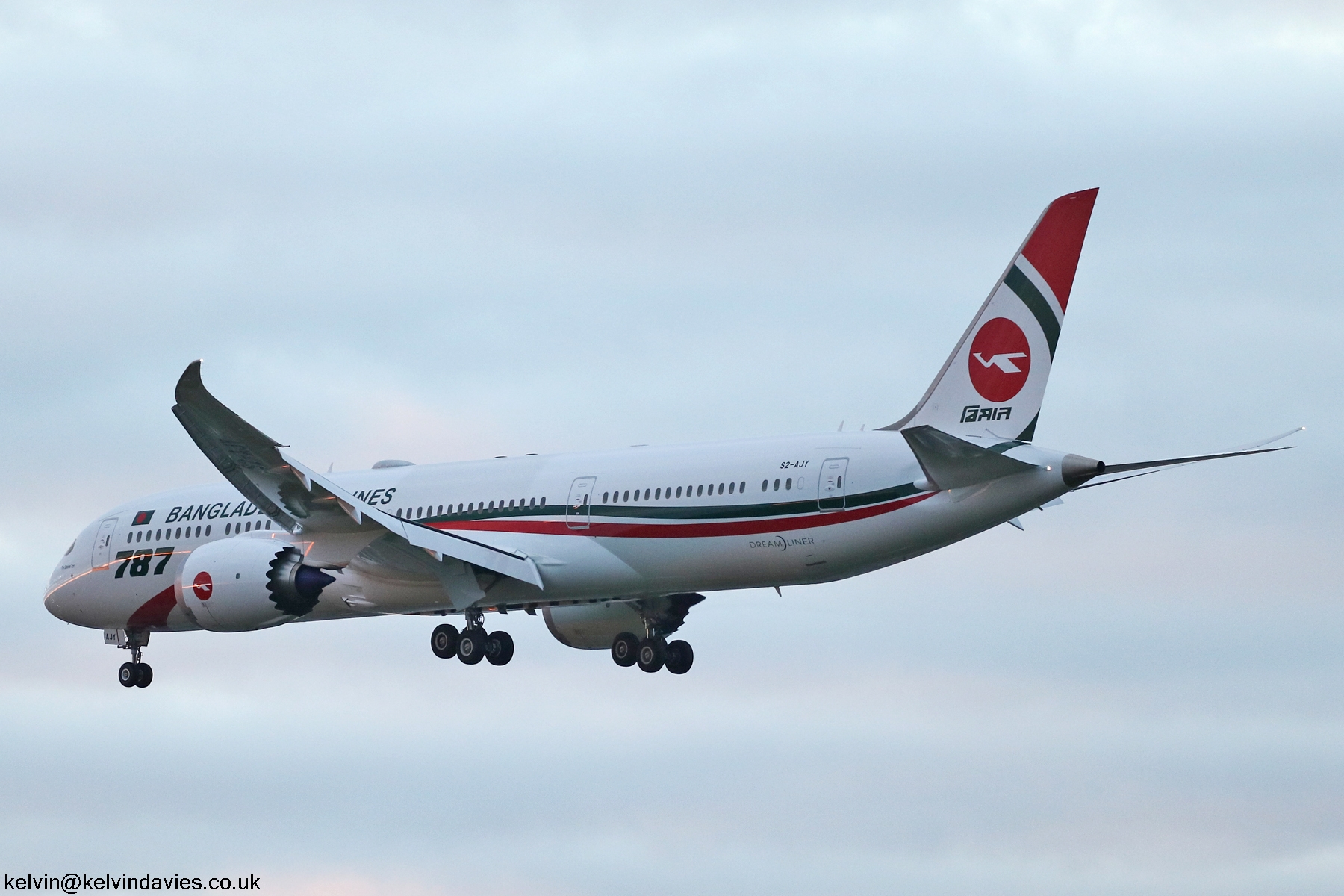 Biman Bangladesh Airlines 787 S2-AJY