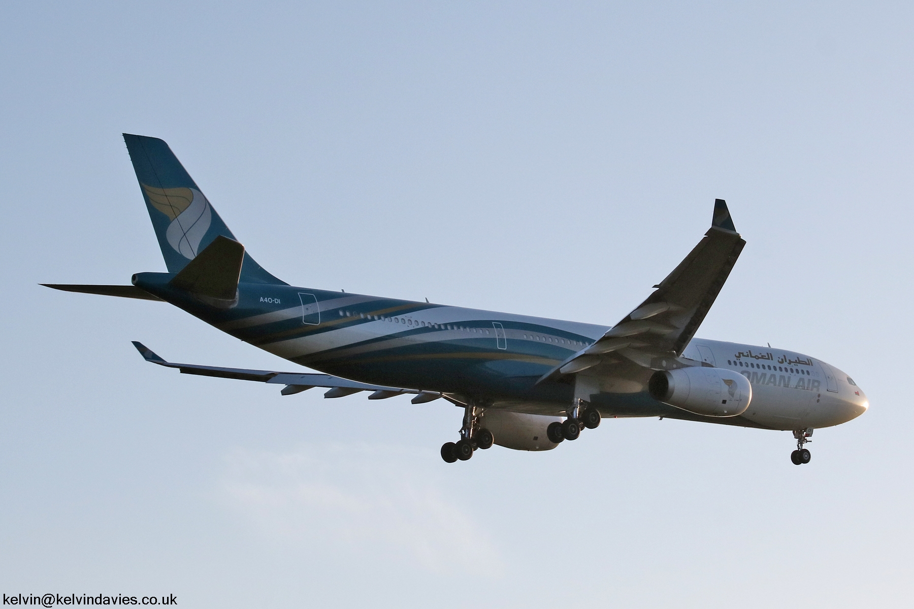 Oman Air A330 A4O-DI