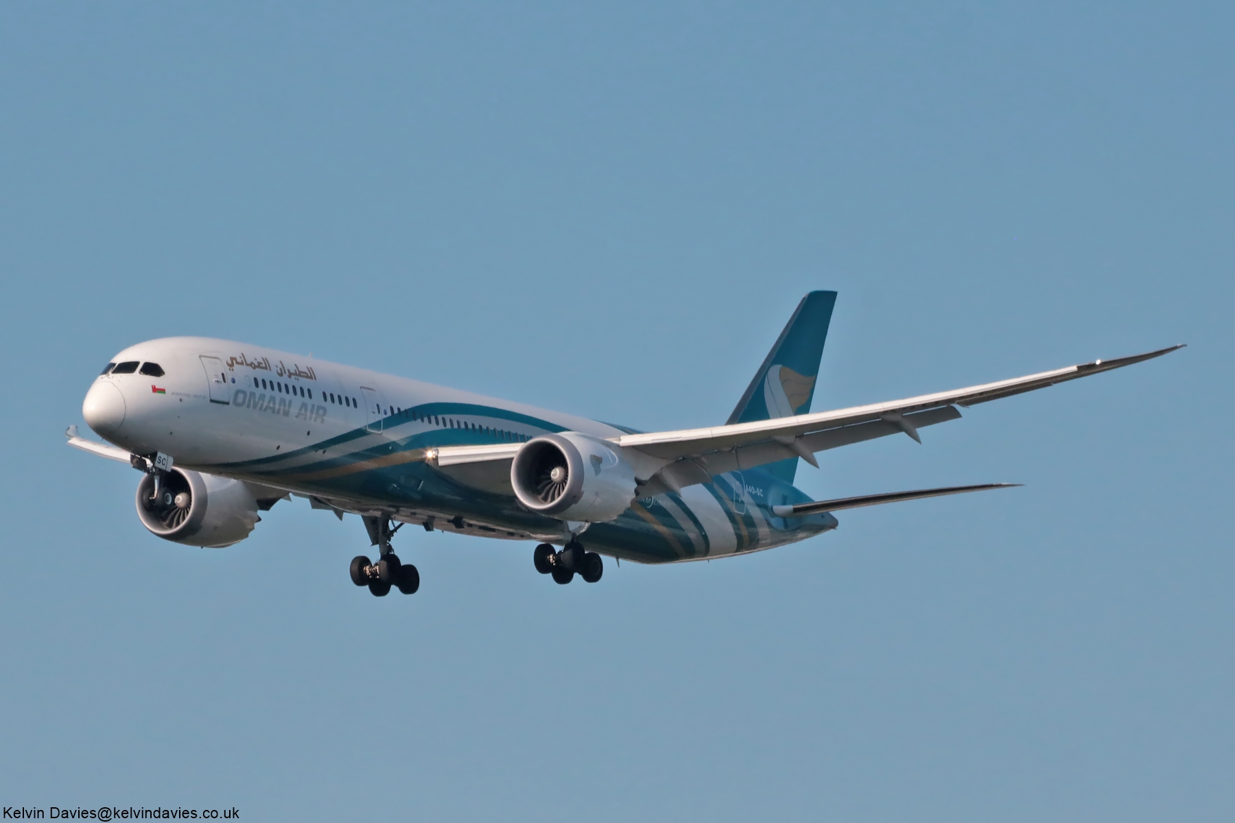 Oman Air 787 A4O-SC