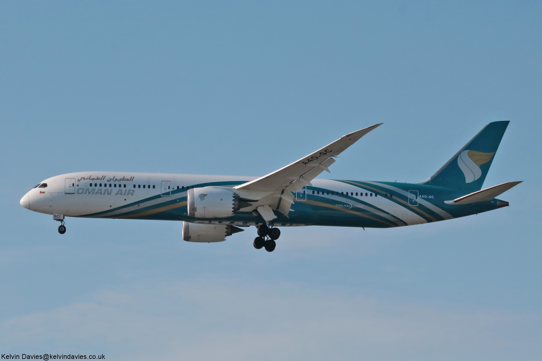 Oman Air 787 A4O-SC