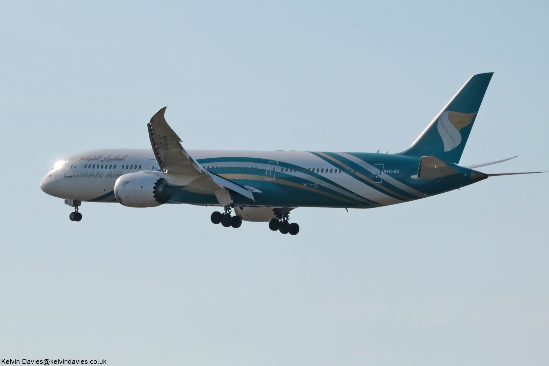 Oman Air 787 A4O-SC