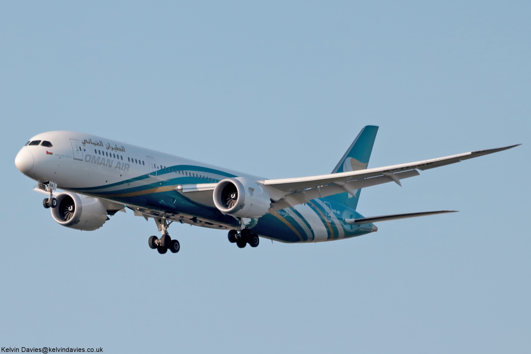Oman Air 787 A4O-SK