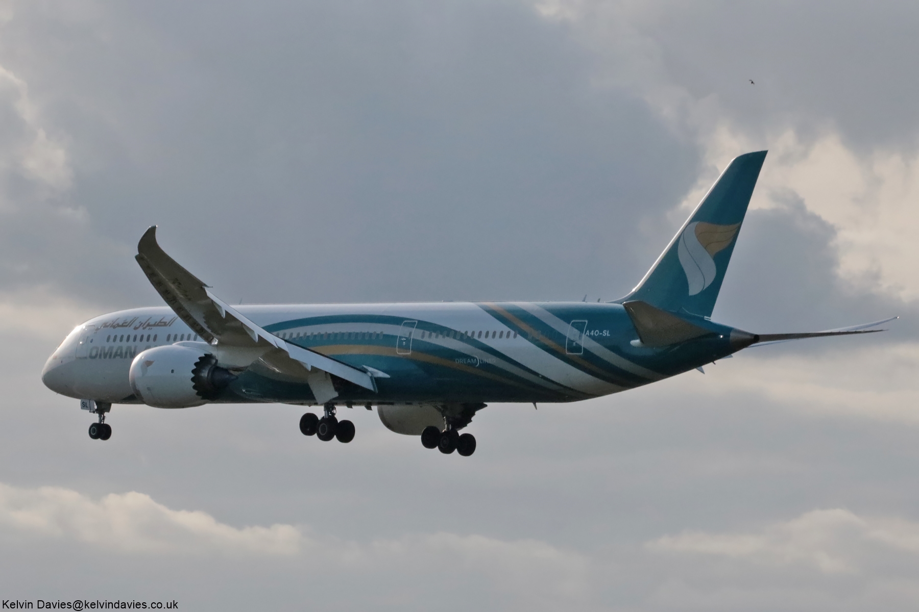 Oman Air 787 A4O-SL
