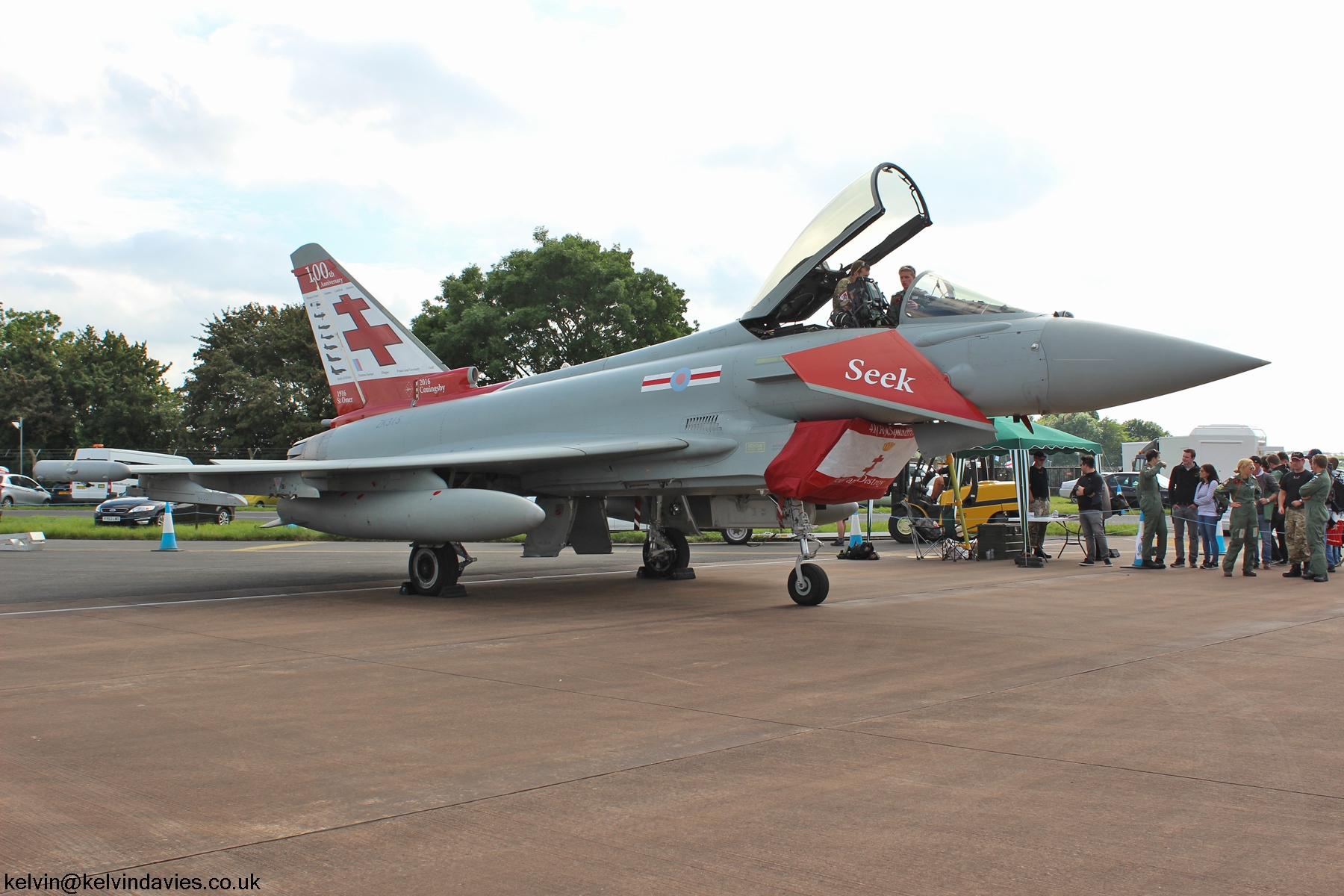 Royal Air Force Typhoon FGR4 ZK315