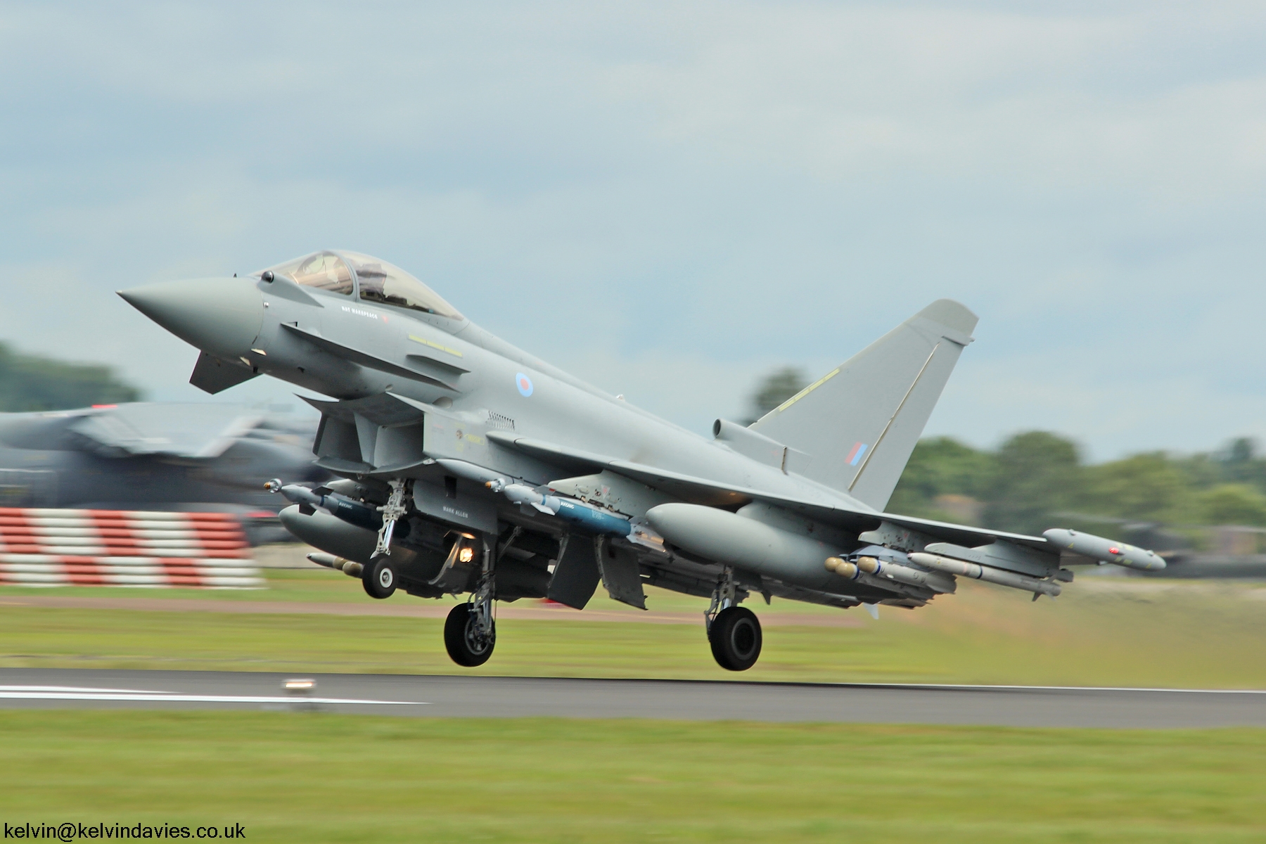 BAE Systems trials flight Typhoon FGR4 ZK356