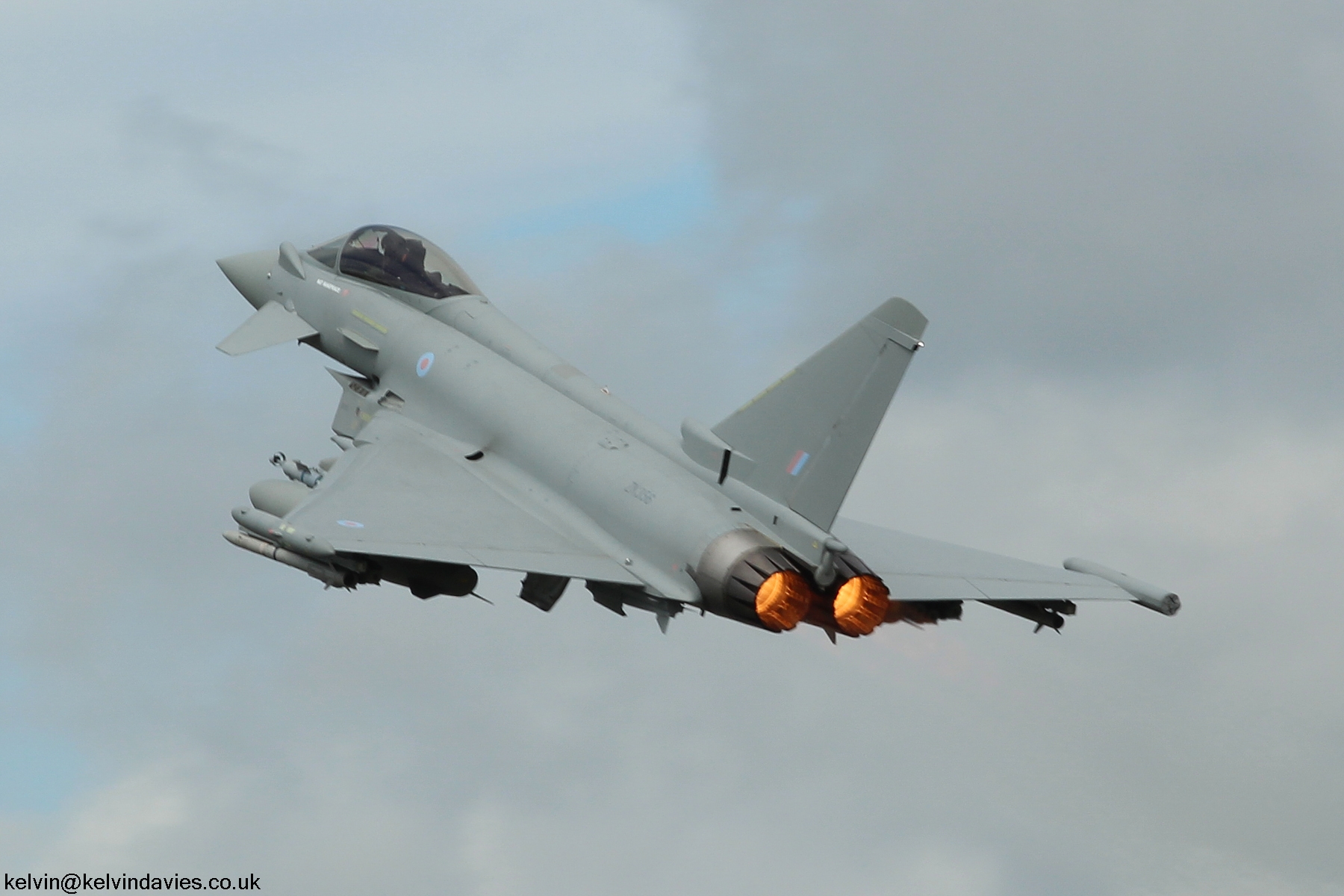 BAE Systems trials flight Typhoon FGR4 ZK356