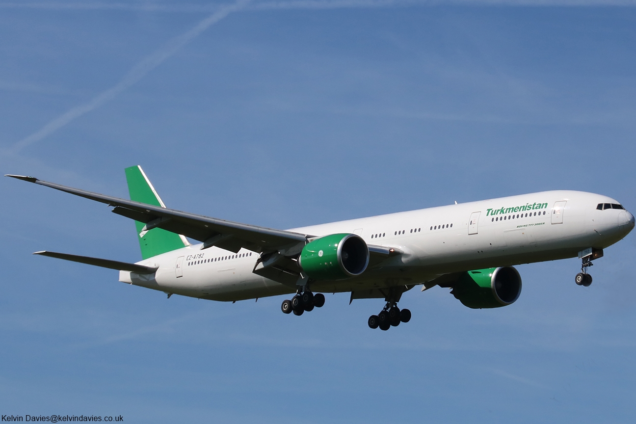 Turkmenistan Airlines 777 EZ-A782