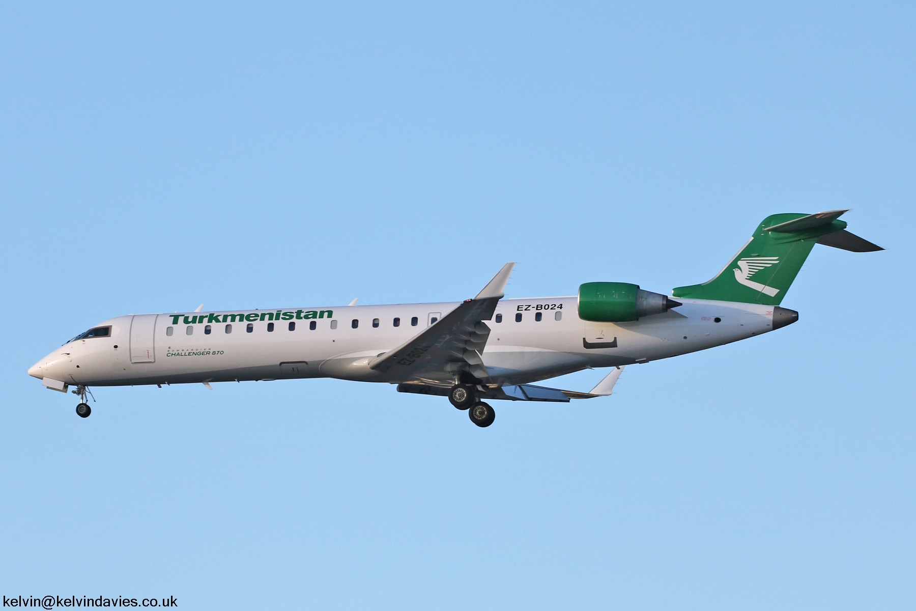 Government of Turkmenistan Challenger 870 EZ-B024