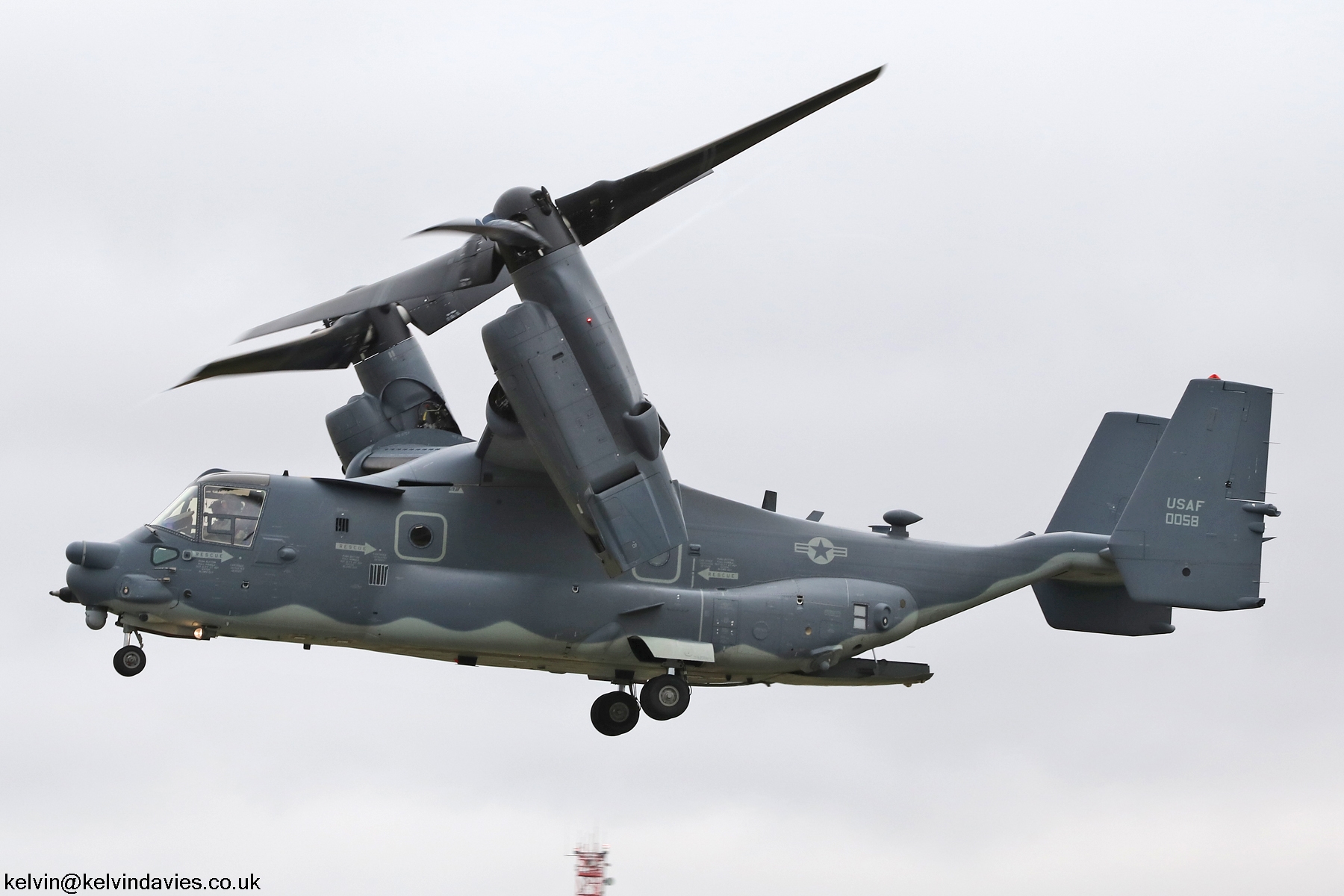 US Air Force CV-22B Osprey 11-0058