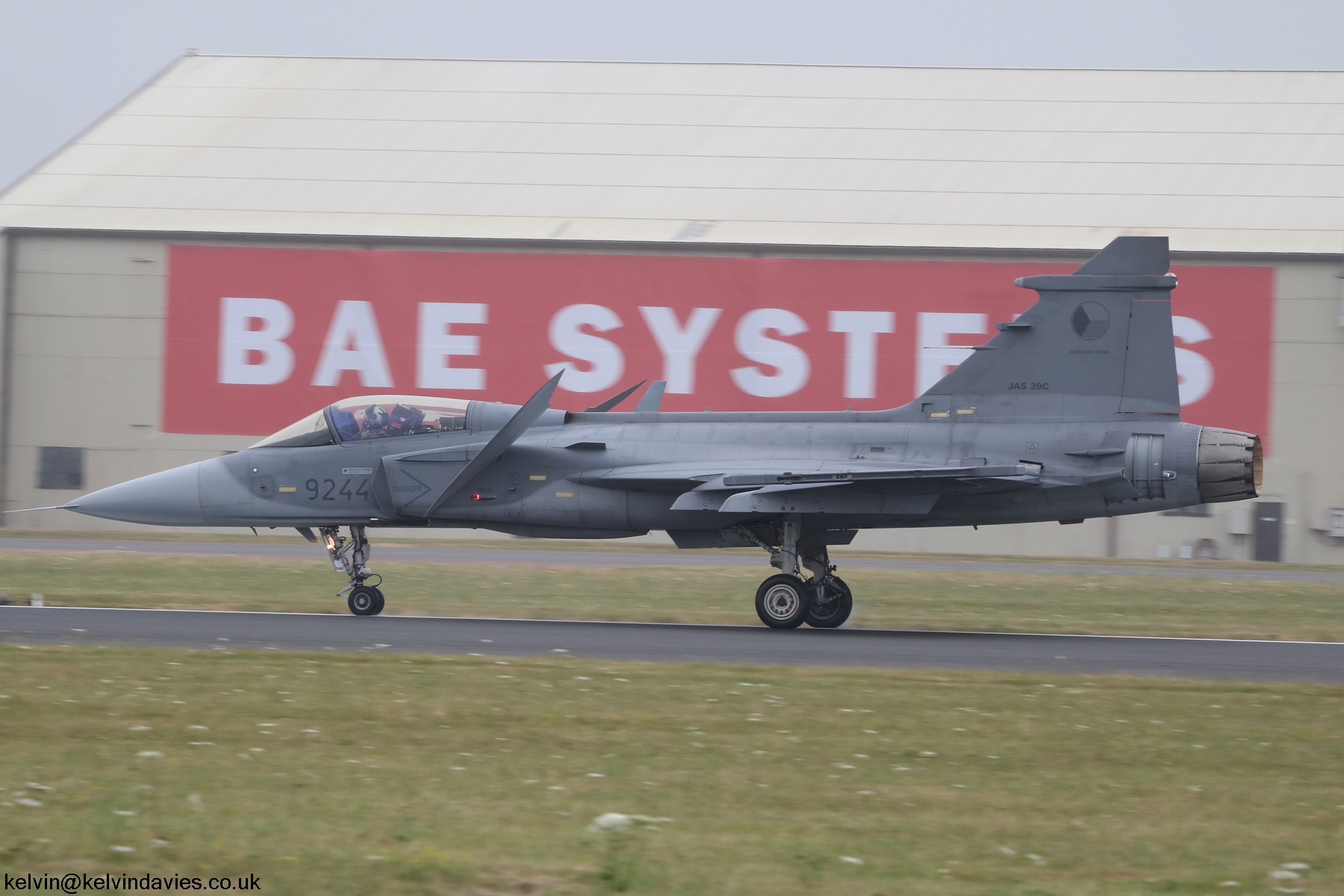 Czech Air Force SAAB Gripen 9244