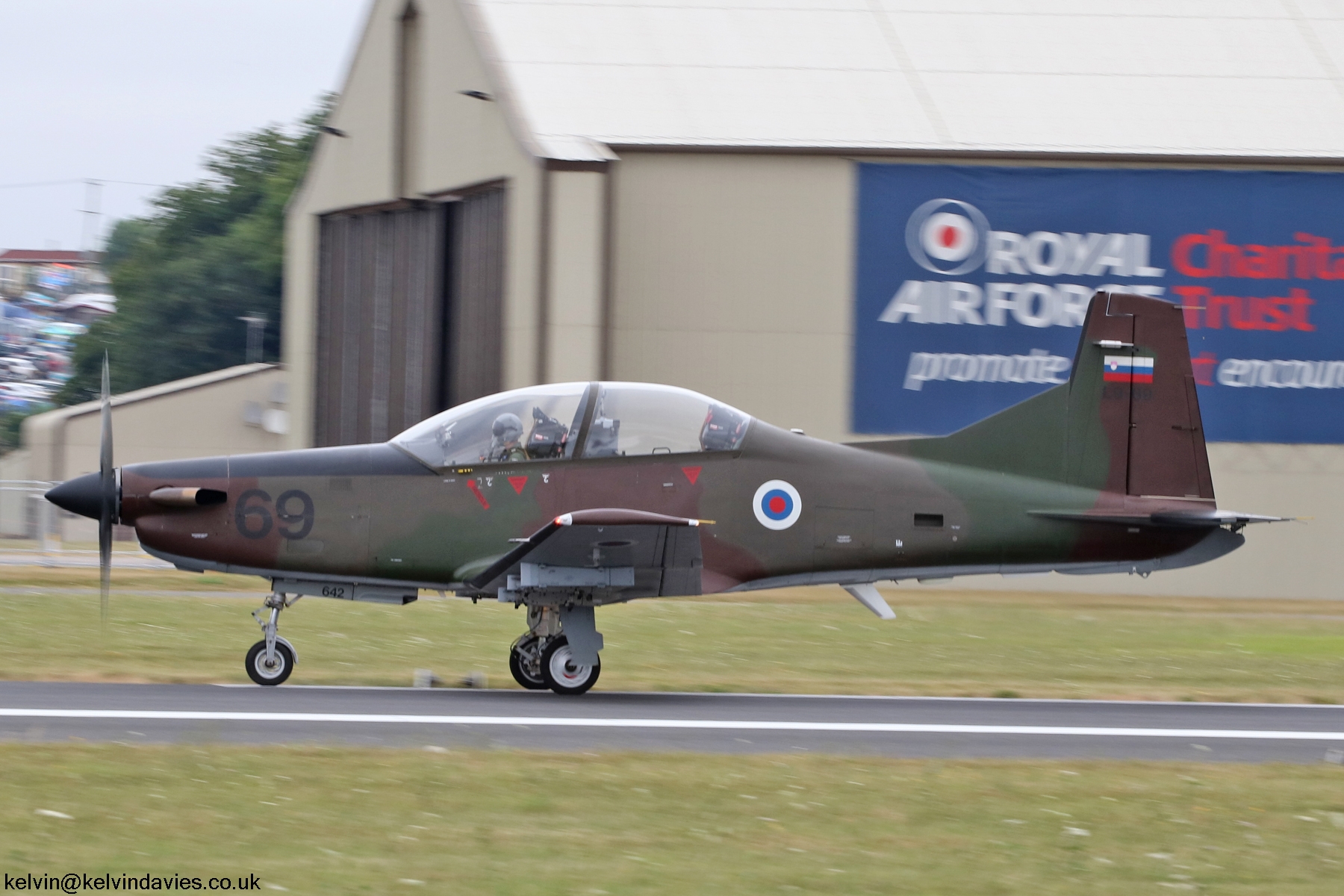 Slovenian Defence Force PC-9M L9-69