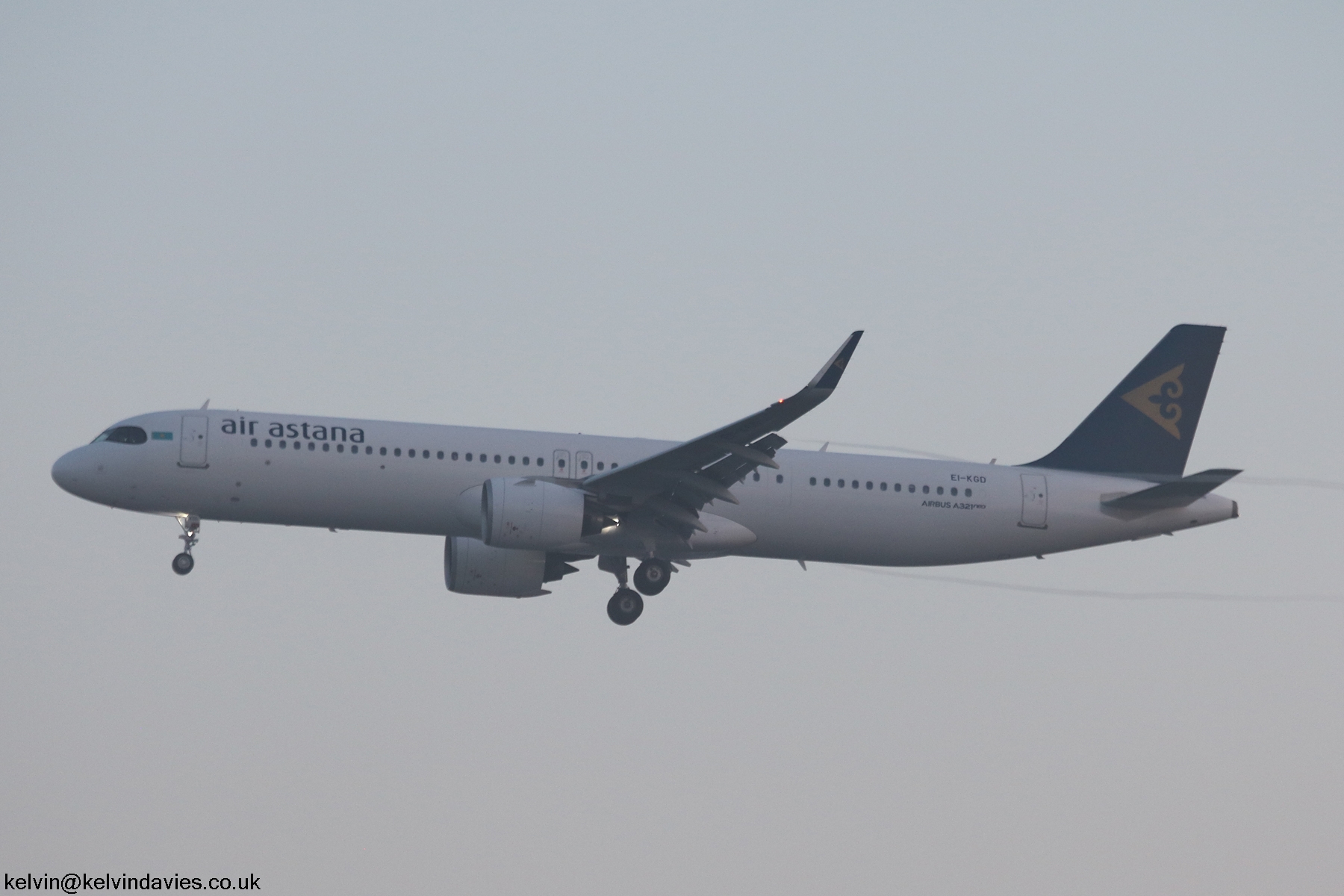 Air Astana A321 EI-KGD
