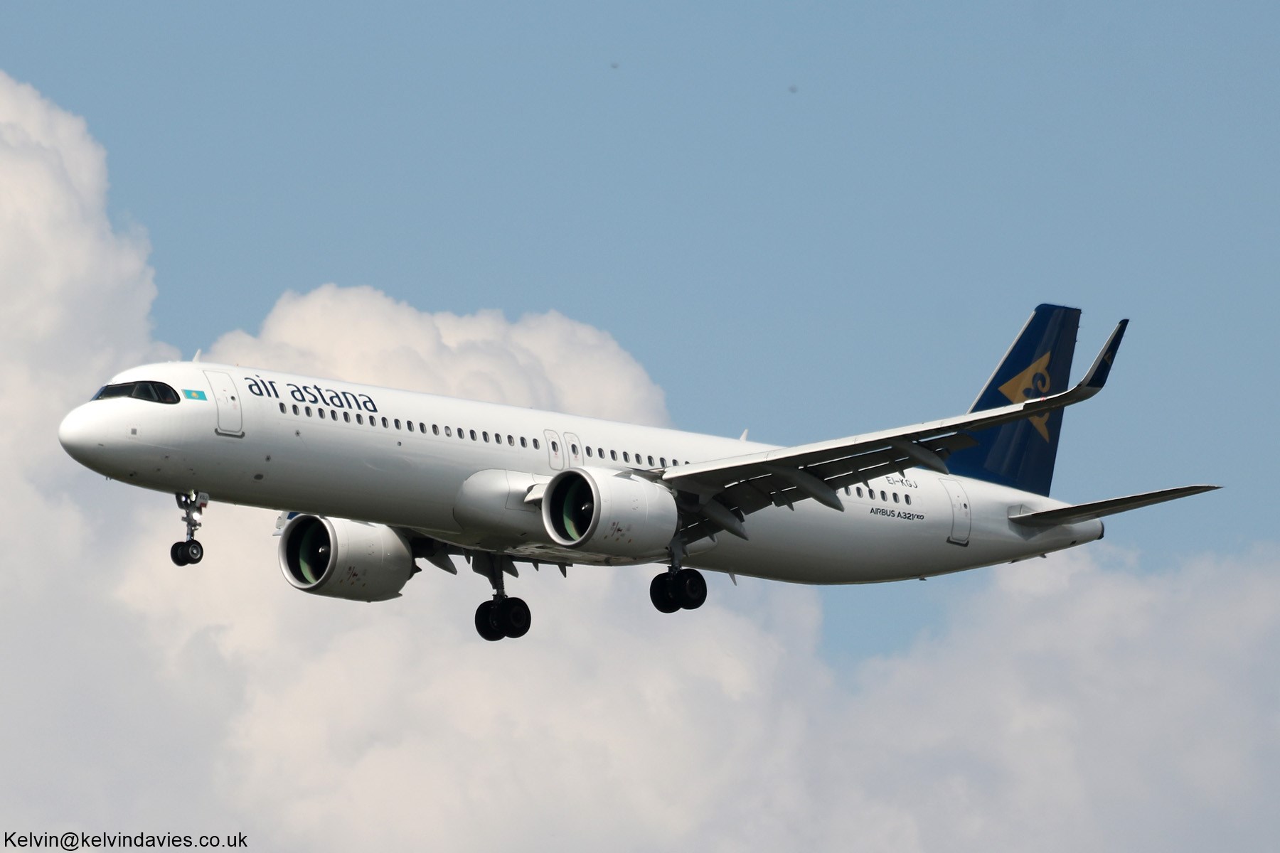 Air Astana A321 EI-KGJ