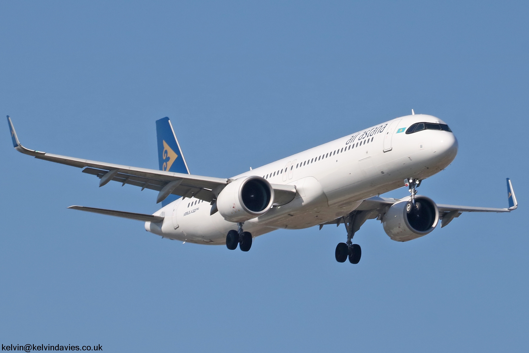 Air Astana A321NEO  P4-KGF
