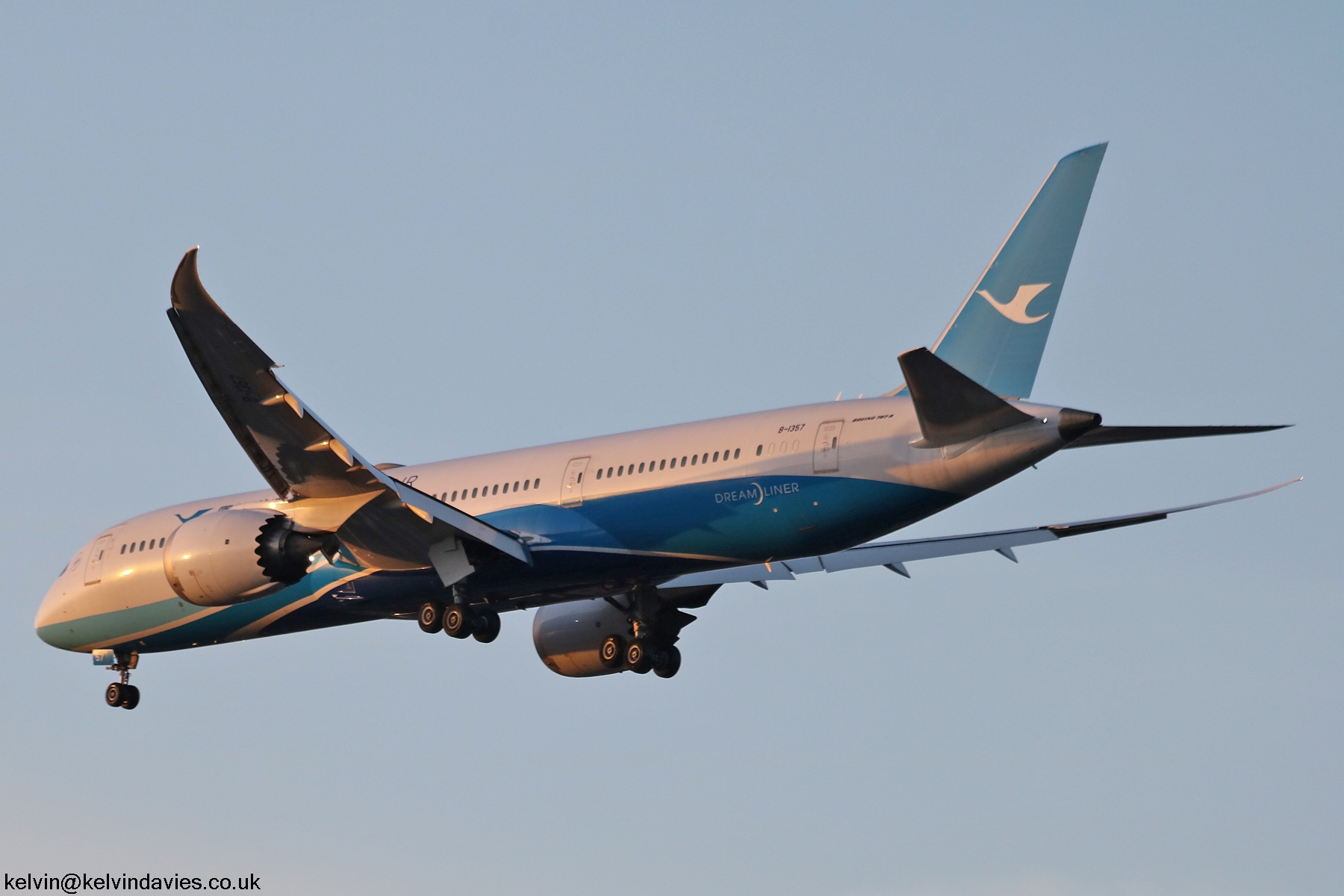 XiamenAir 787 B-1357