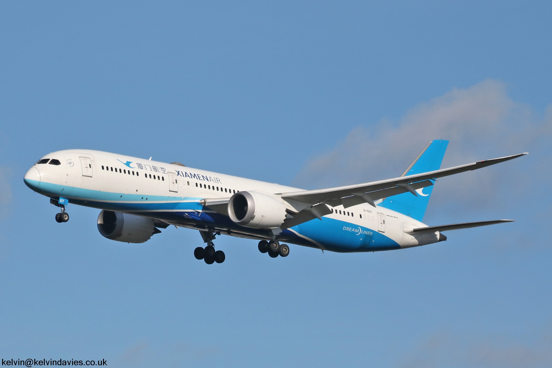 Xiamen Air 787 B-1567