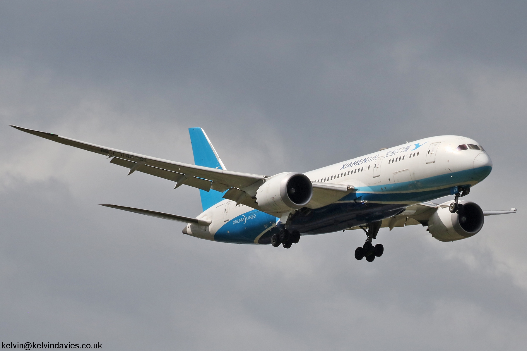 XiamenAir 787 B-2763