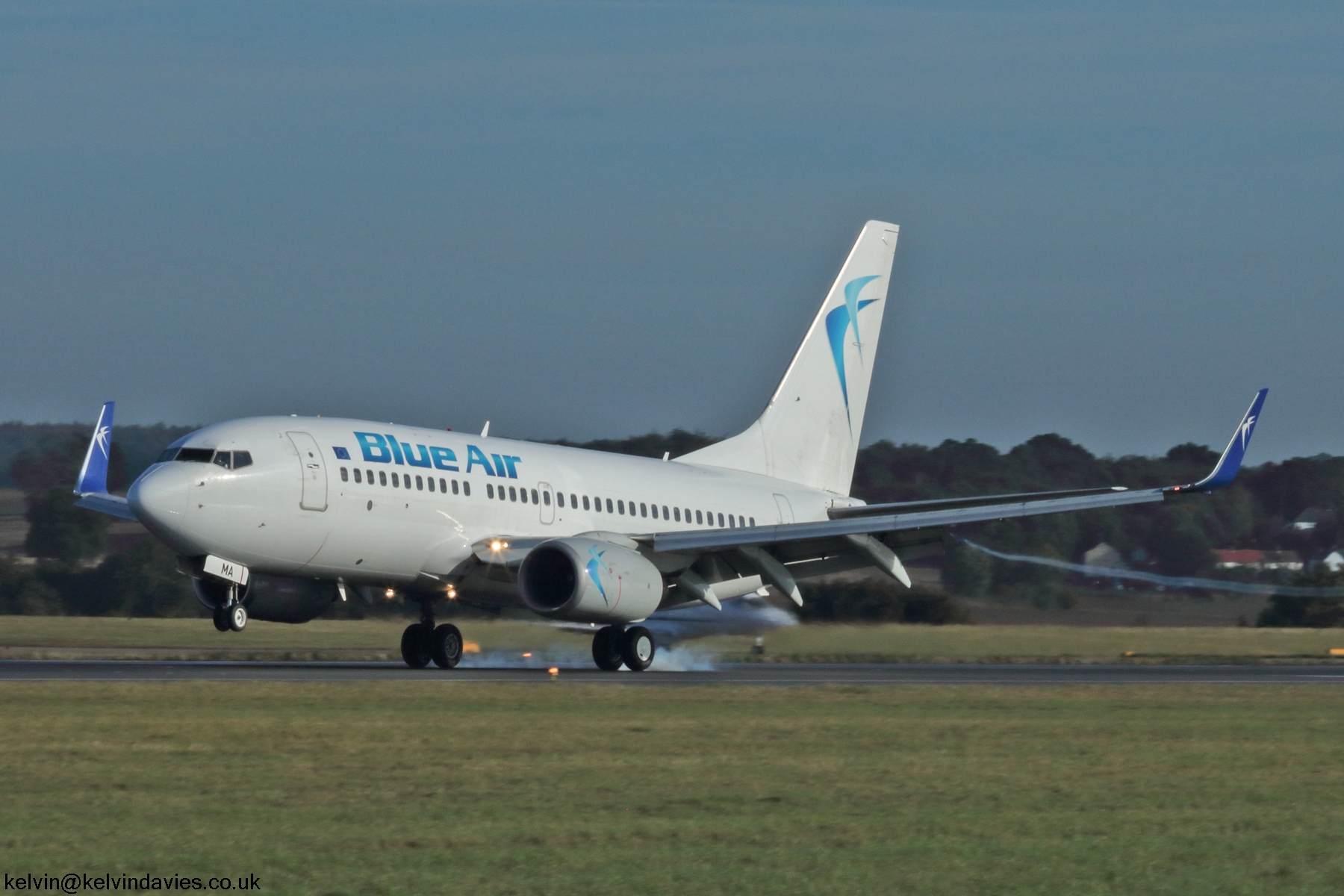Blue Air 737NG YR-BMA