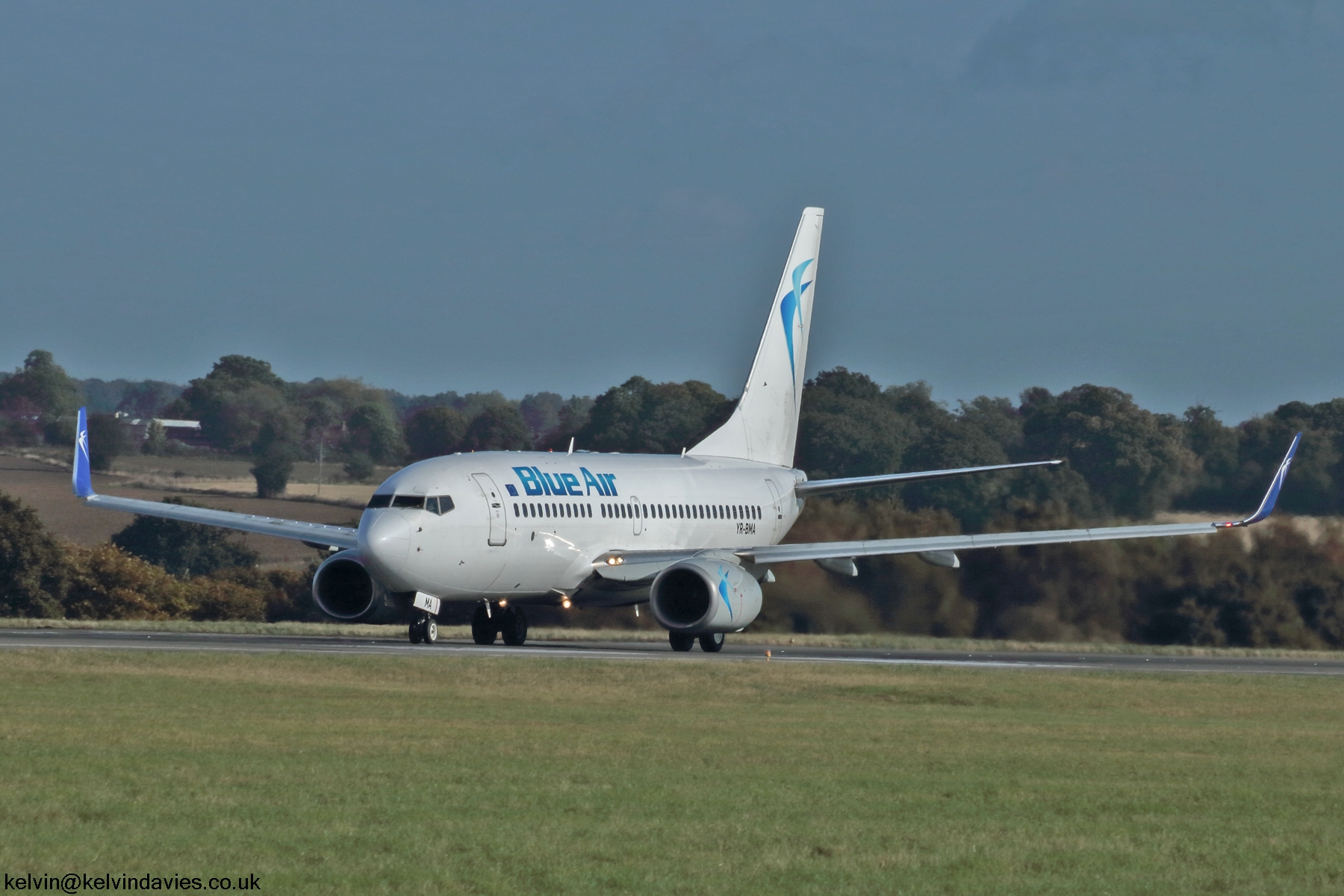 Blue Air 737NG YR-BMA