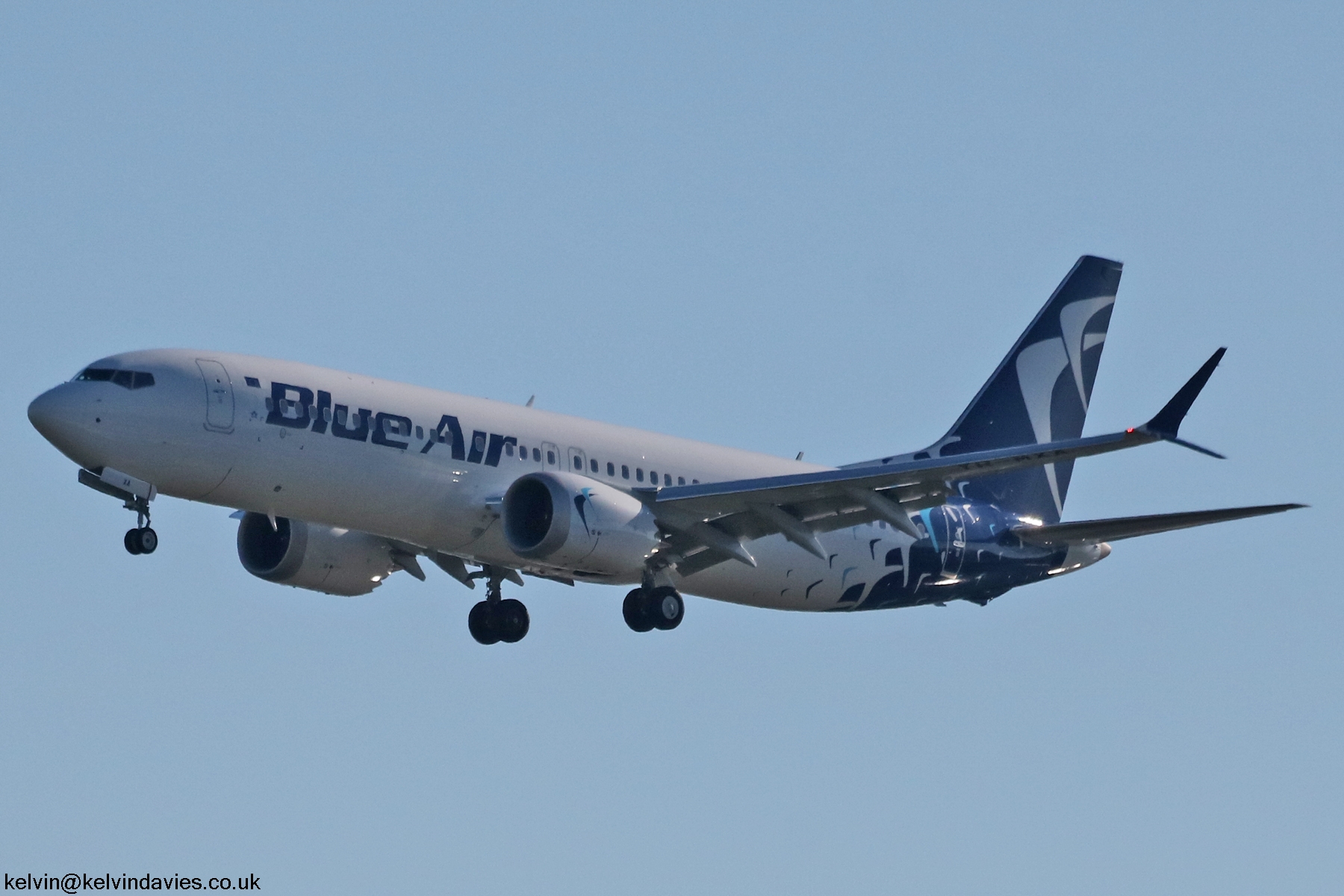 Blue Air 737MAX YR-MXA