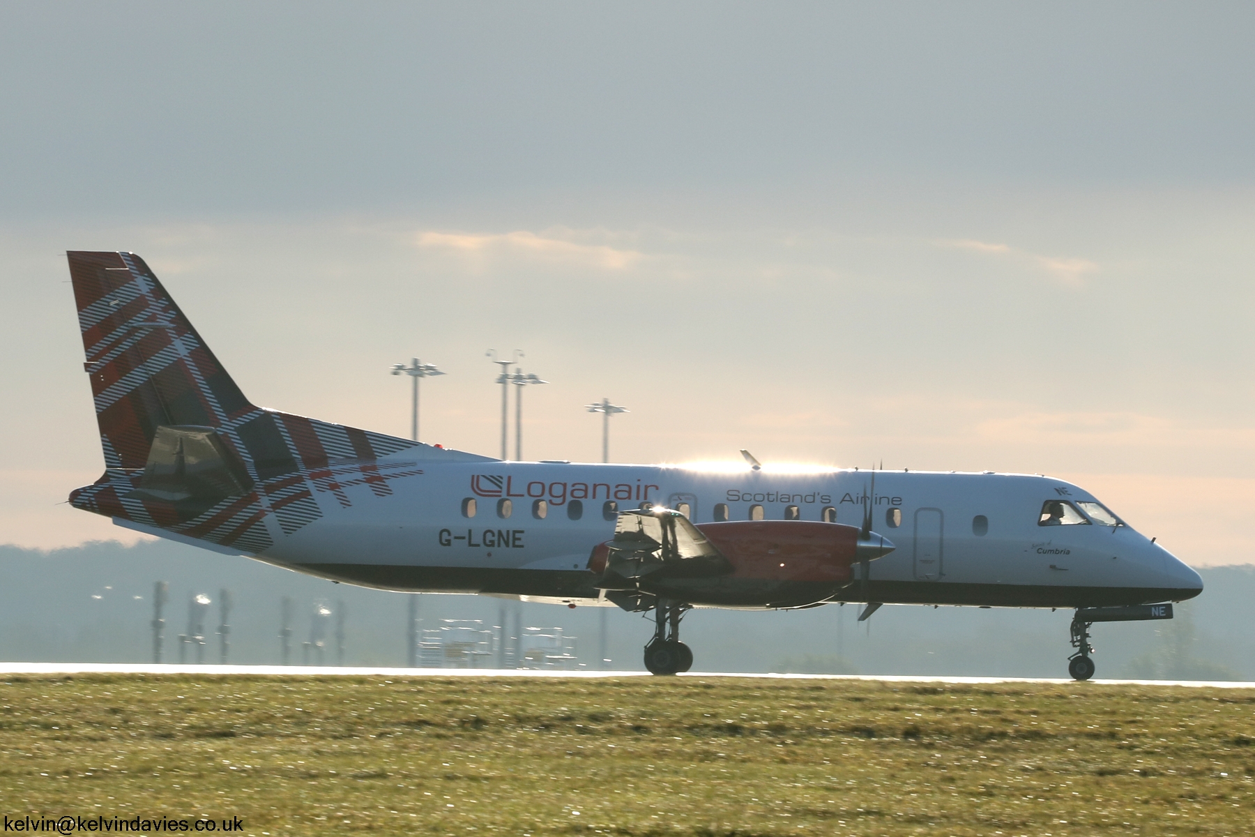 Loganair Saab 340 G-LGNE