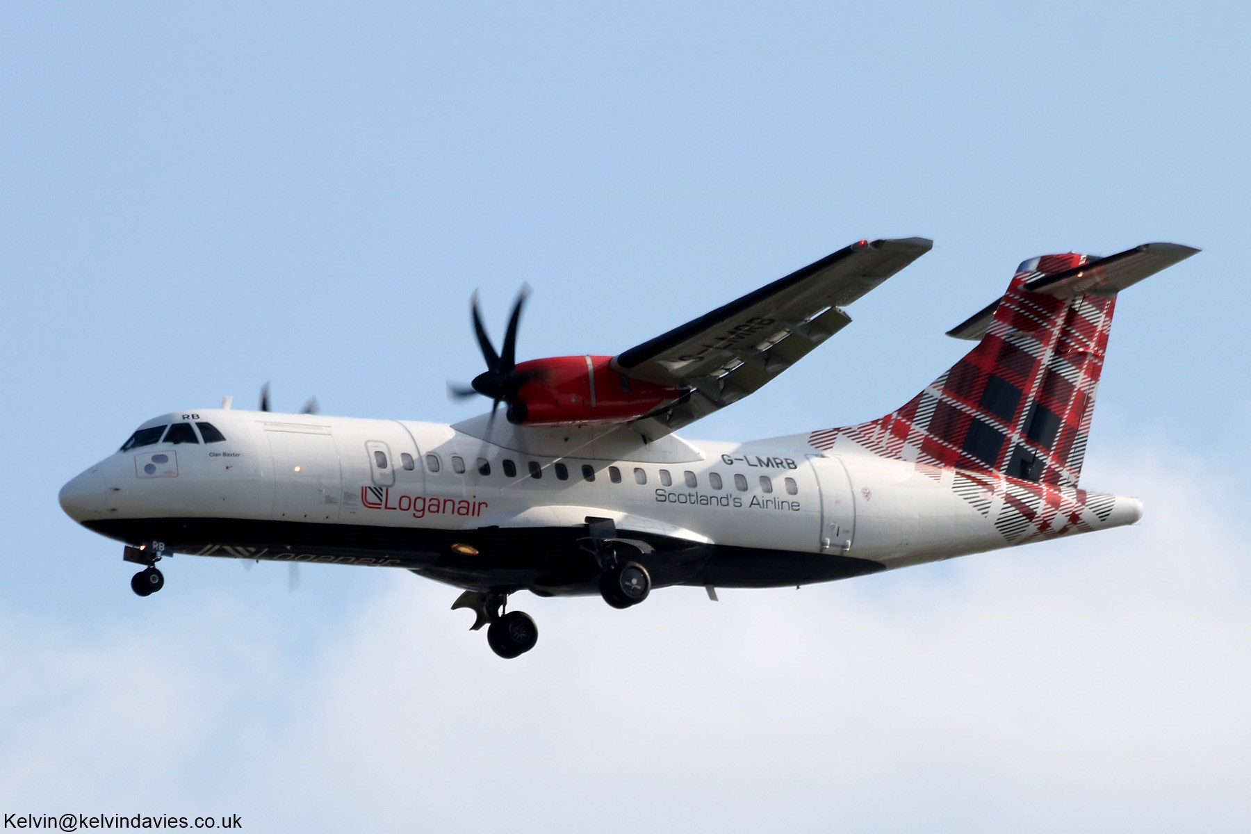 Loganair ATR42 G-LMRB