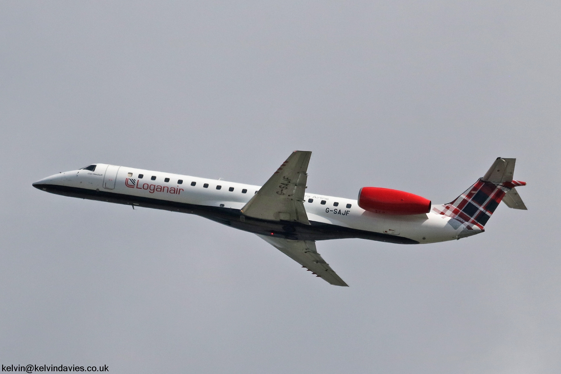 Loganair ERJ-145 G-SAJF