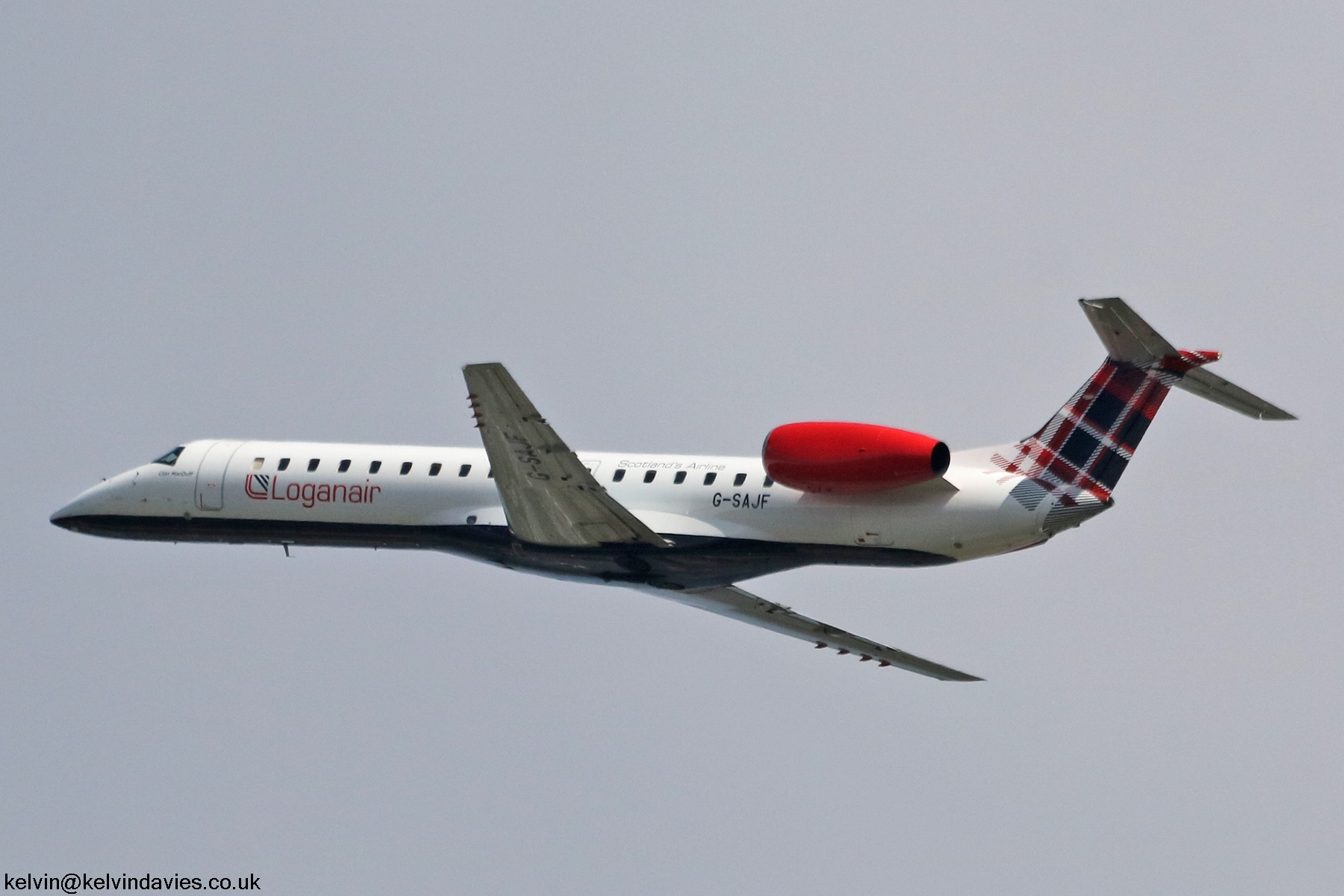 Loganair ERJ-145 G-SAJF