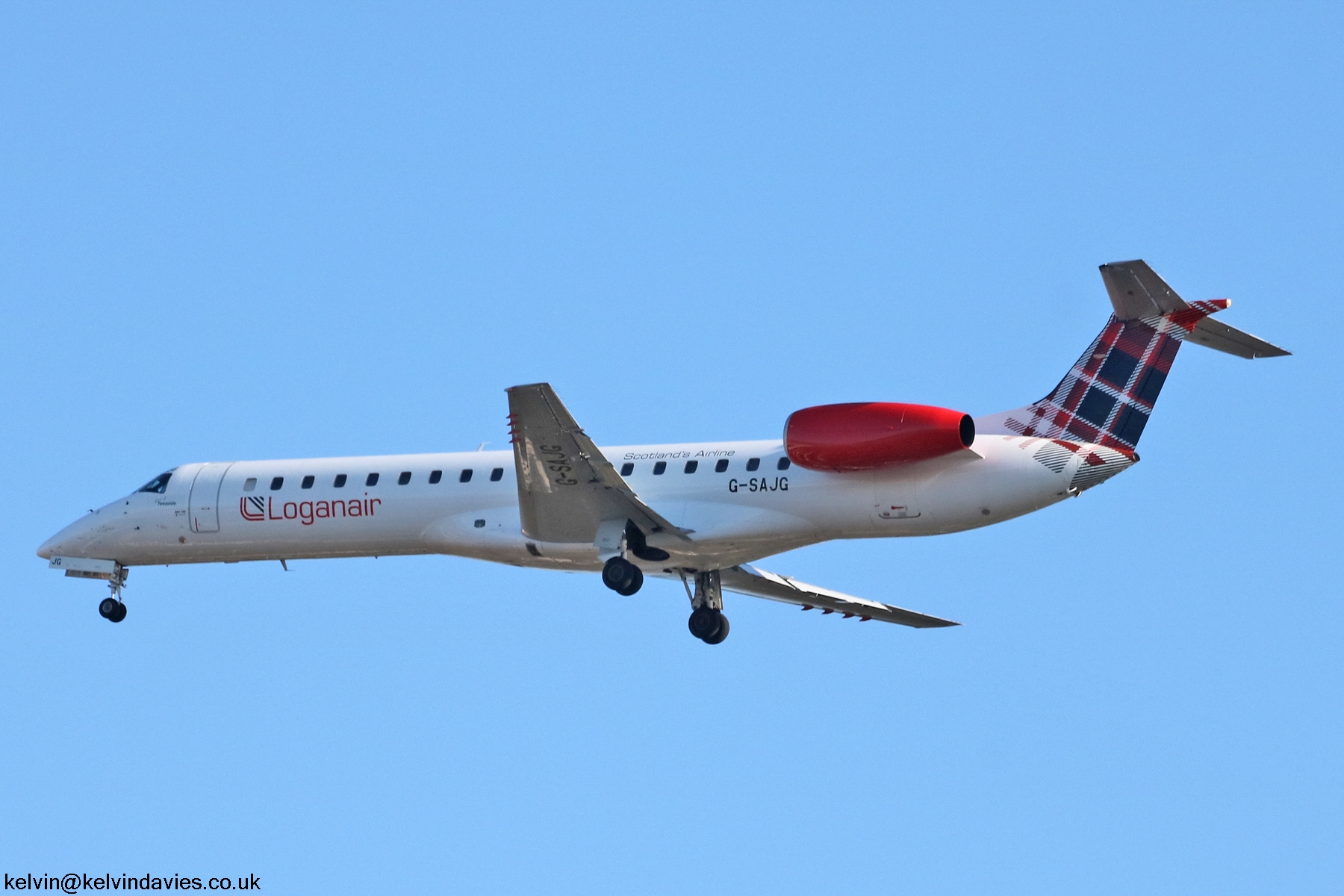 Loganair ERJ-145 G-SAJG