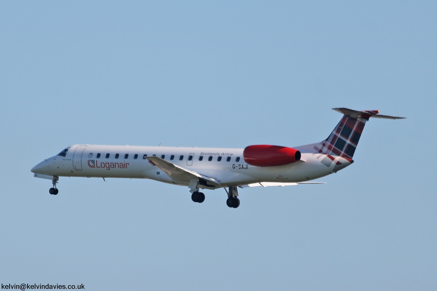 Loganair ERJ-145 G-SAJI