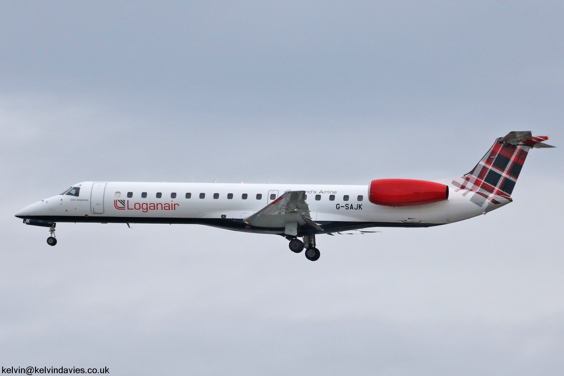 Loganair ERJ-145 G-SAJK