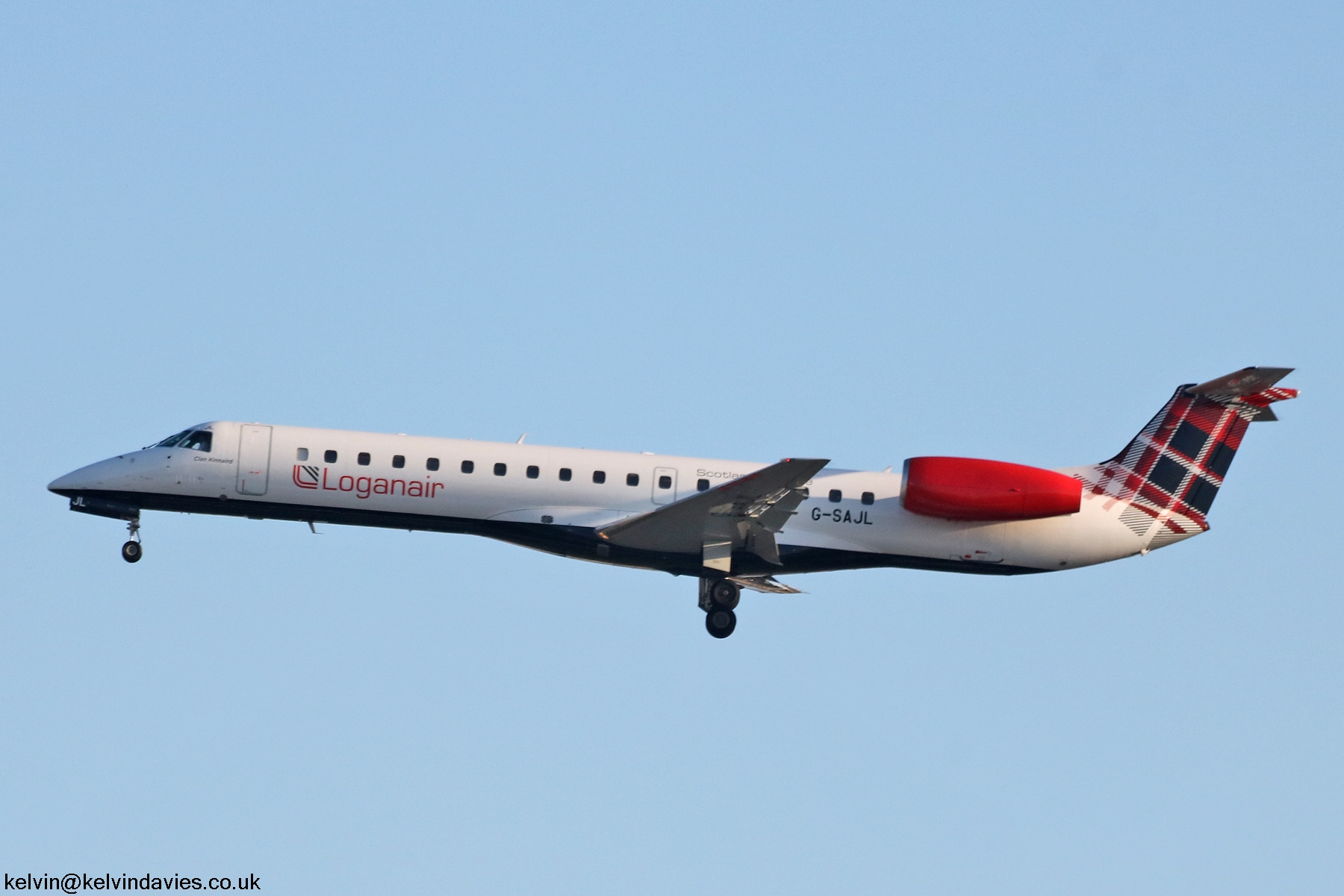 Loganair Emb ERJ145 G-SAJL
