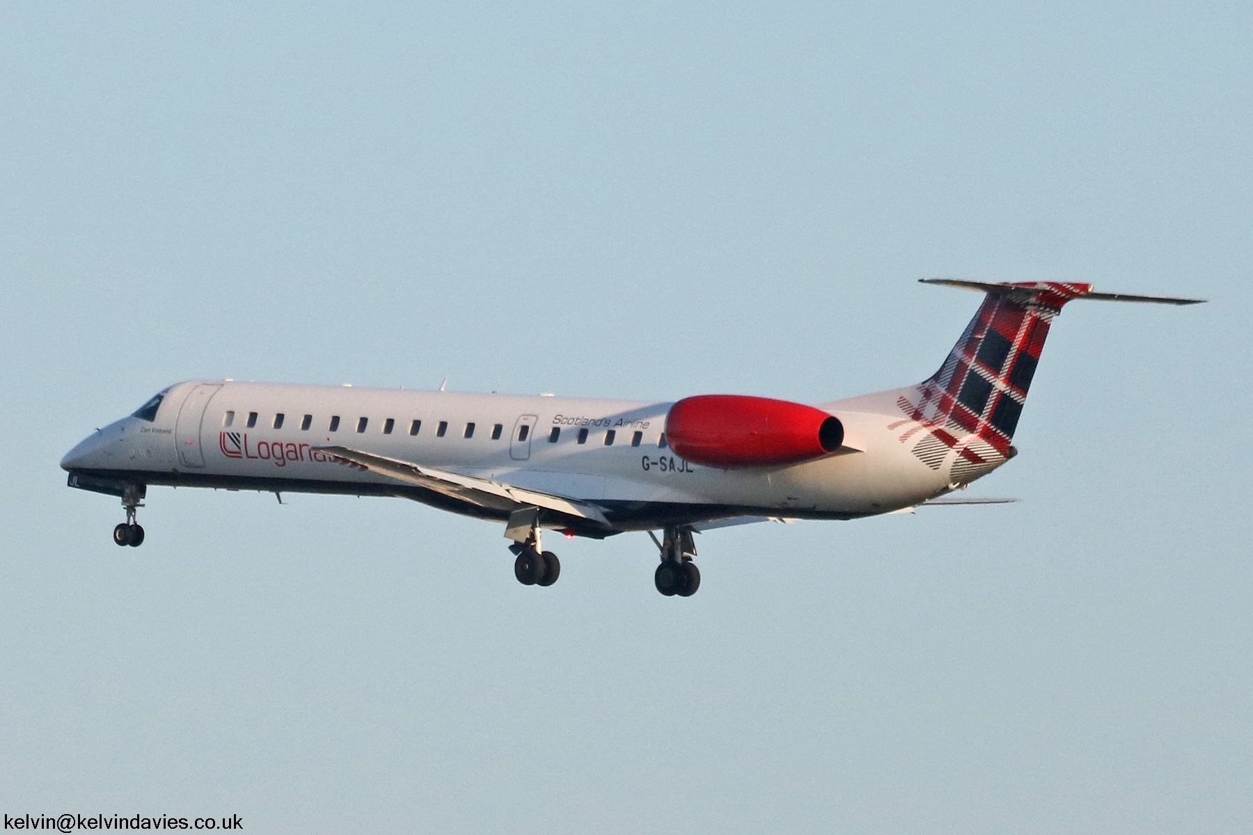 Loganair Emb ERJ145 G-SAJL